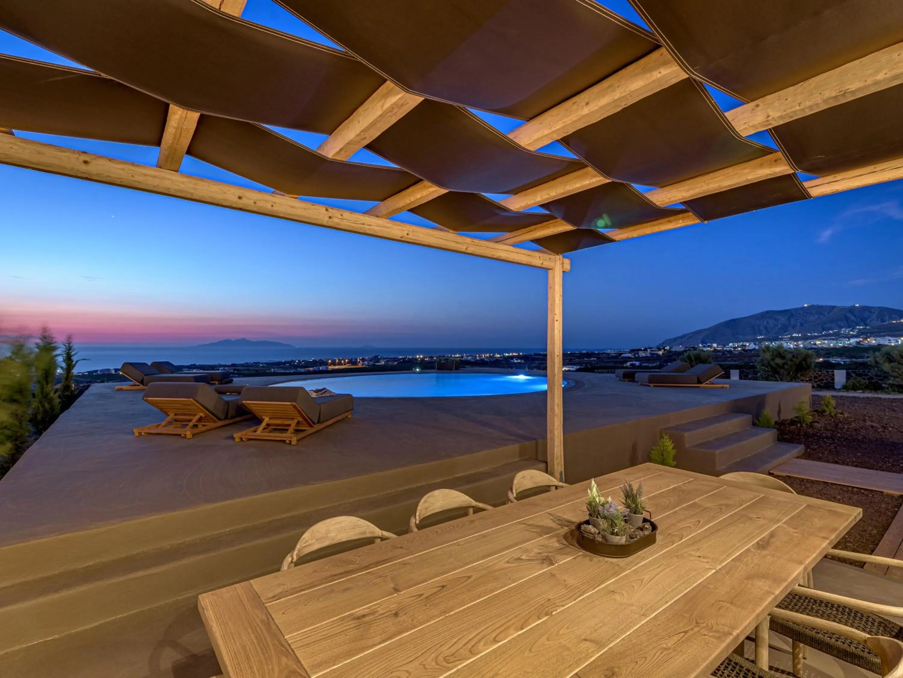 Patio in Saint Apostles Villas