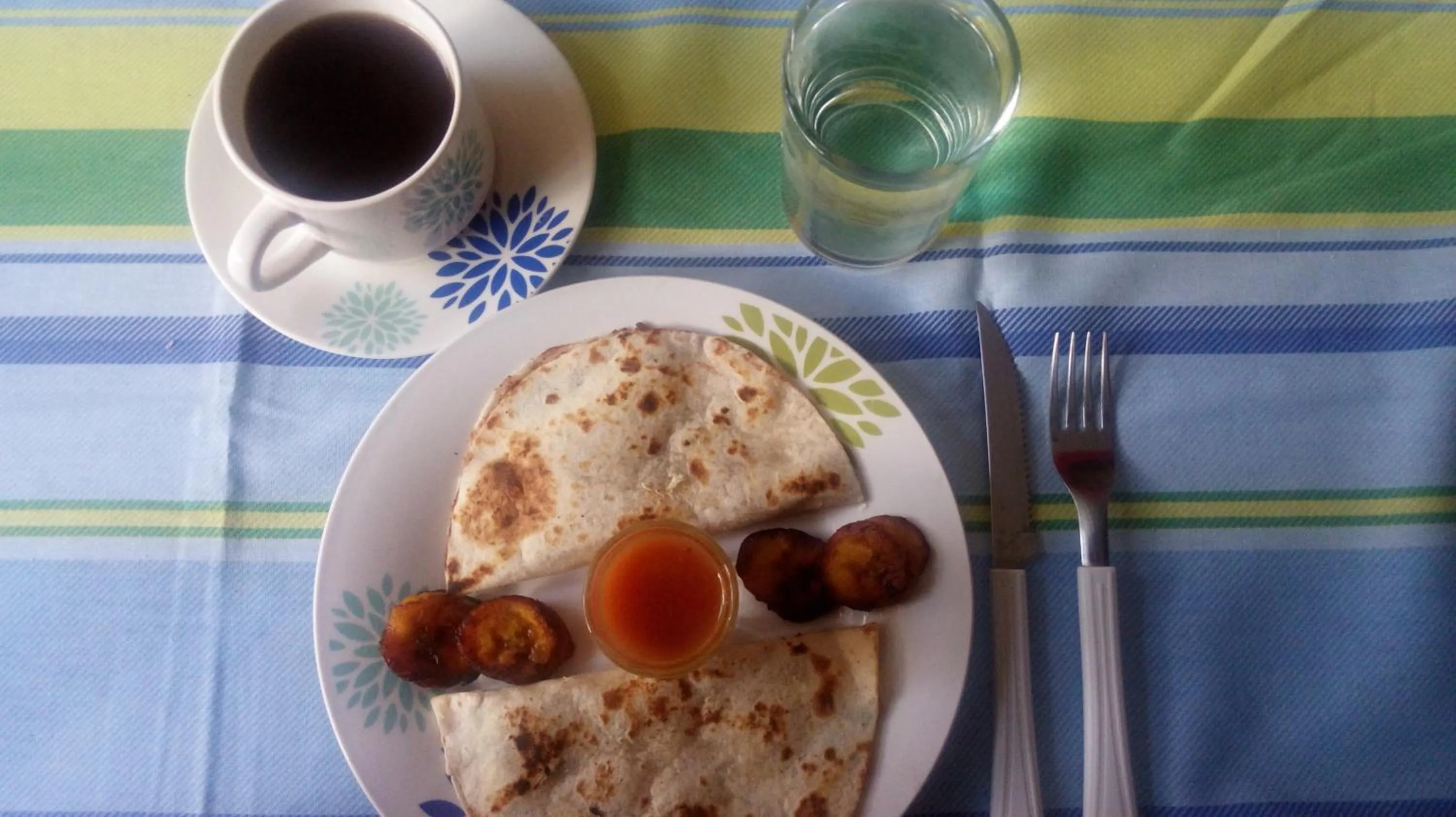 Breakfast in Hotel Antiguo