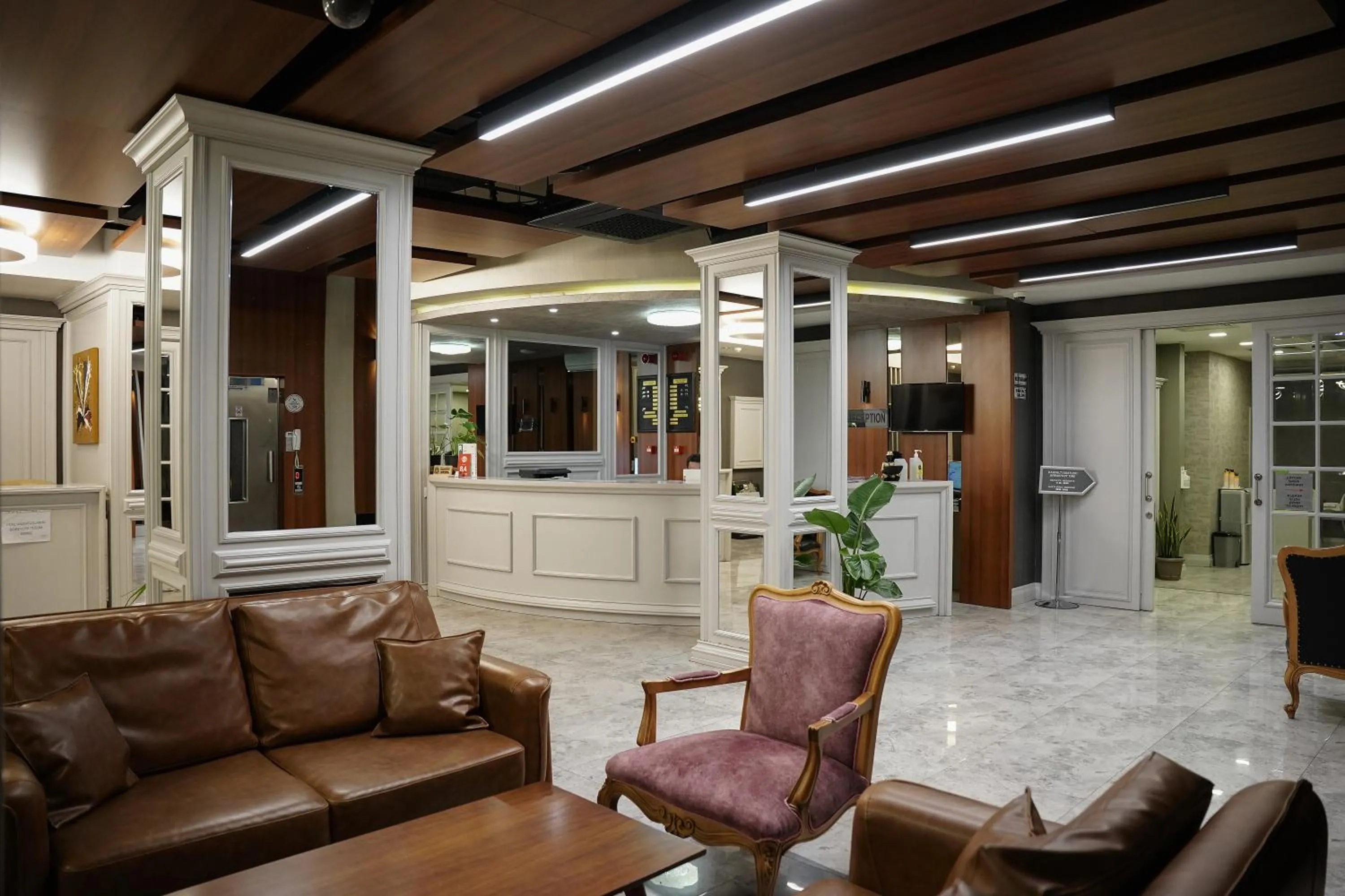 Lobby or reception in Enerji Otel