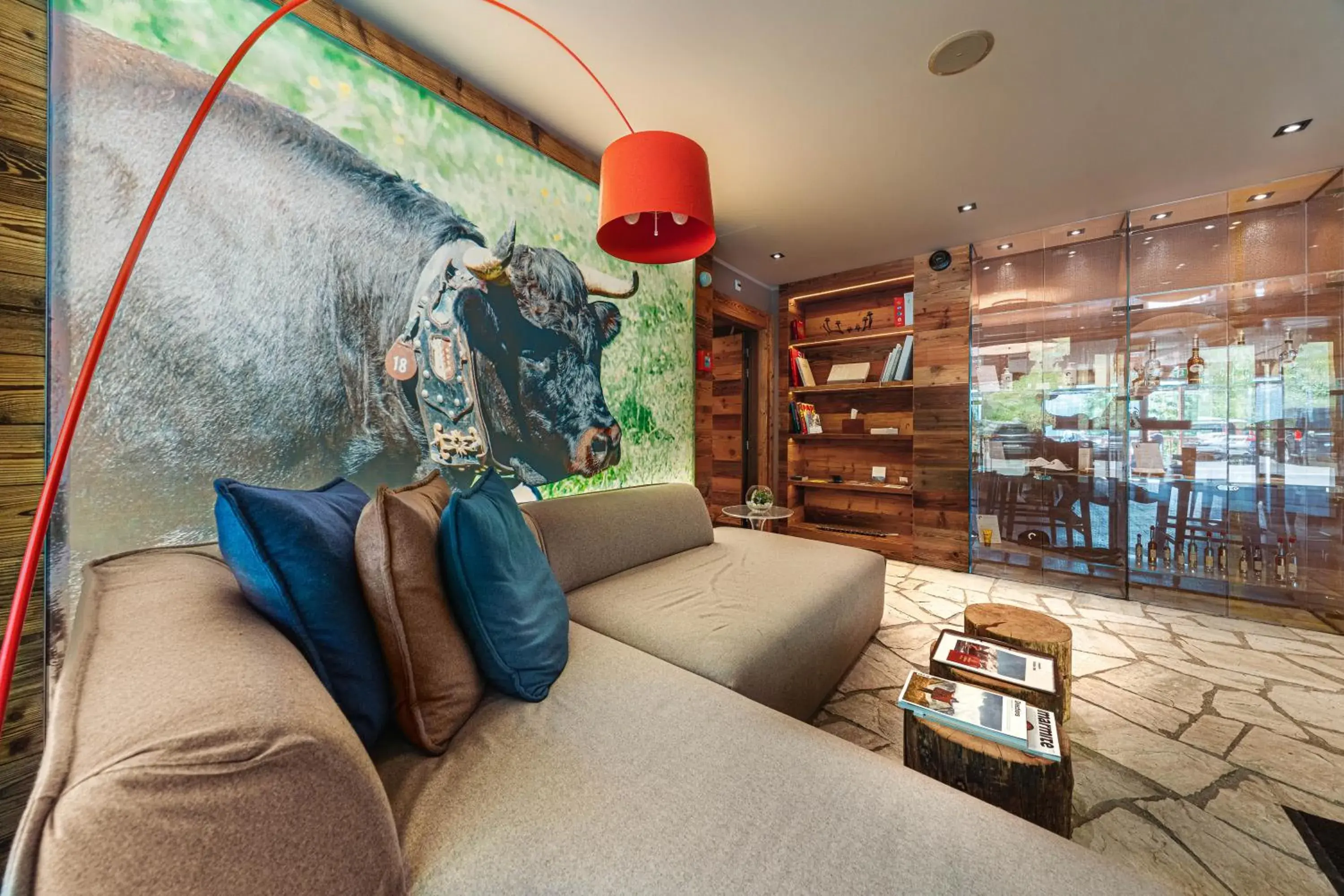 Lobby or reception in Chandolin Boutique Hotel Lobby or reception in Chandolin Boutique Hotel