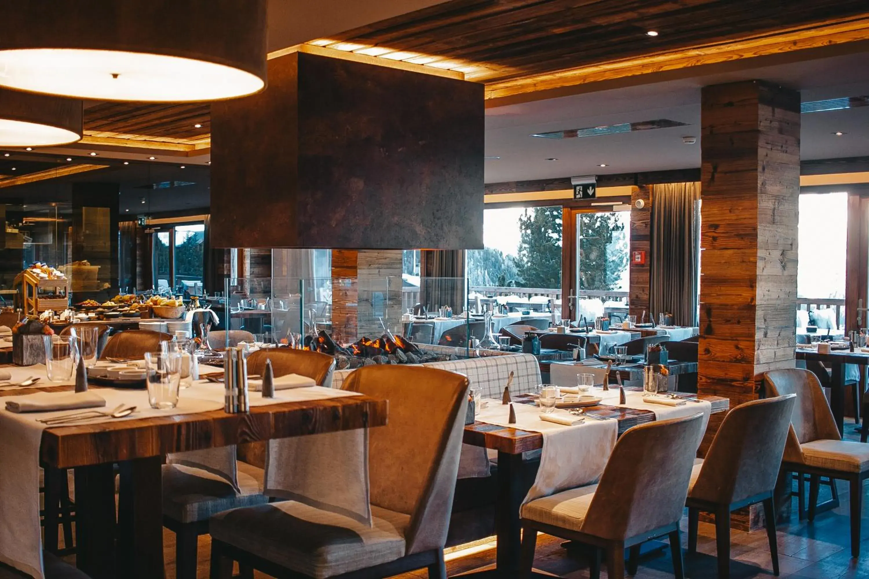 Restaurant/places to eat in Chandolin Boutique Hotel Restaurant/places to eat in Chandolin Boutique Hotel