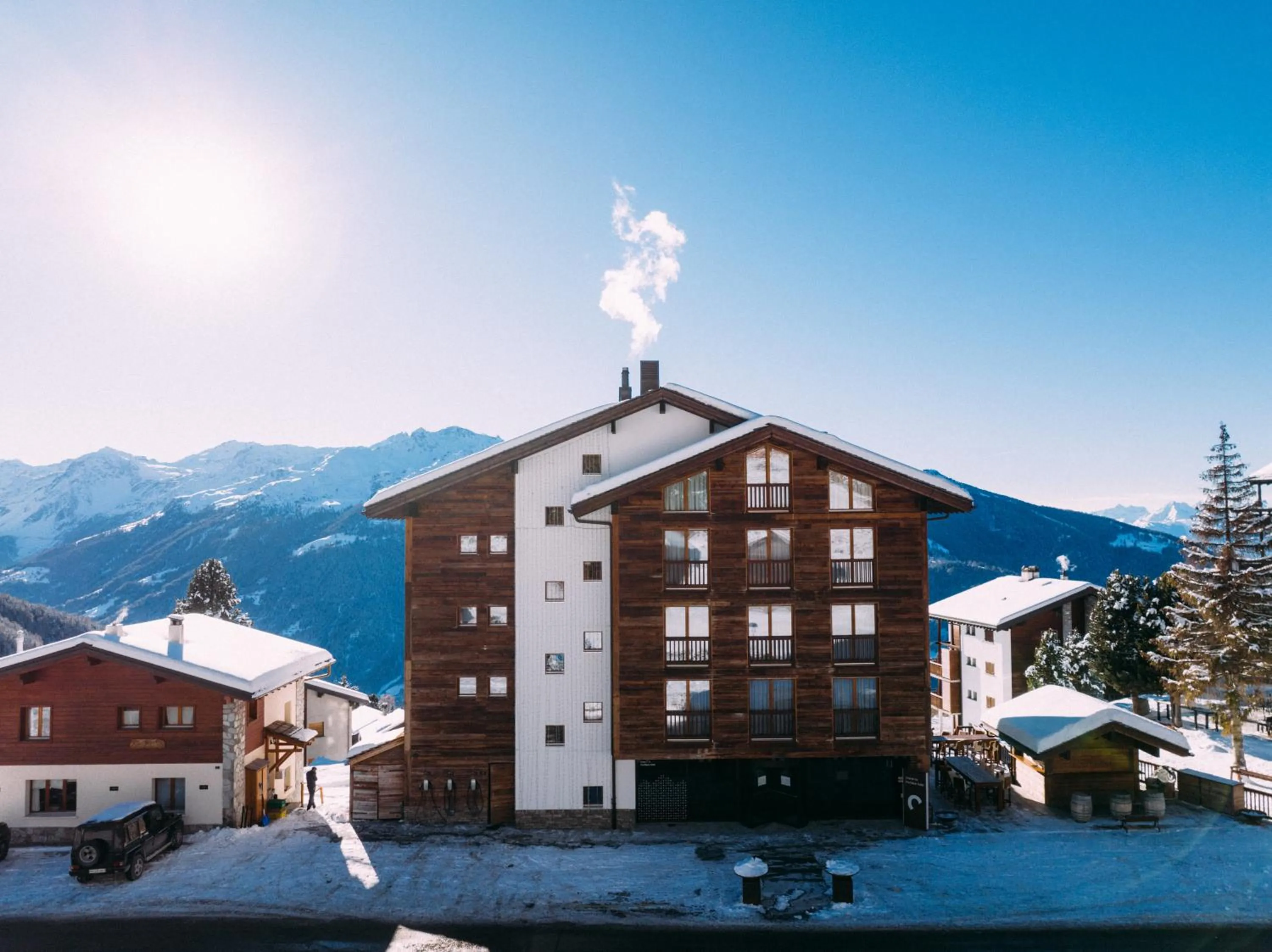 View (from property/room) in Chandolin Boutique Hotel