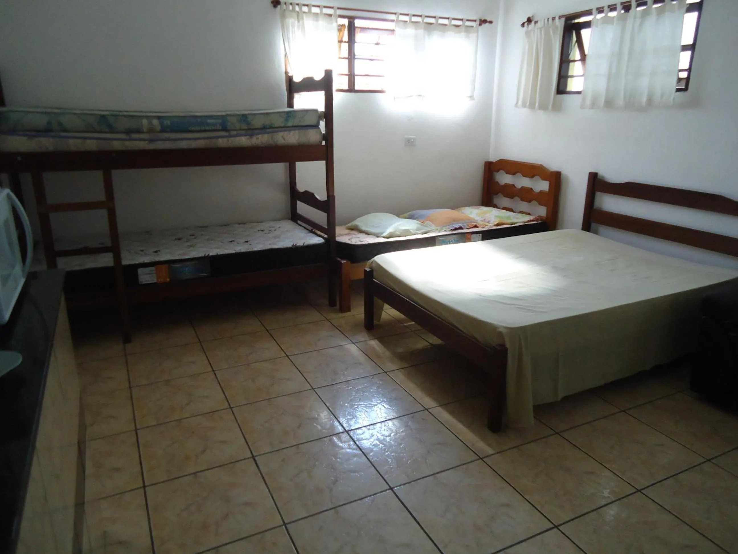 Bed in Chales Ubatuba I