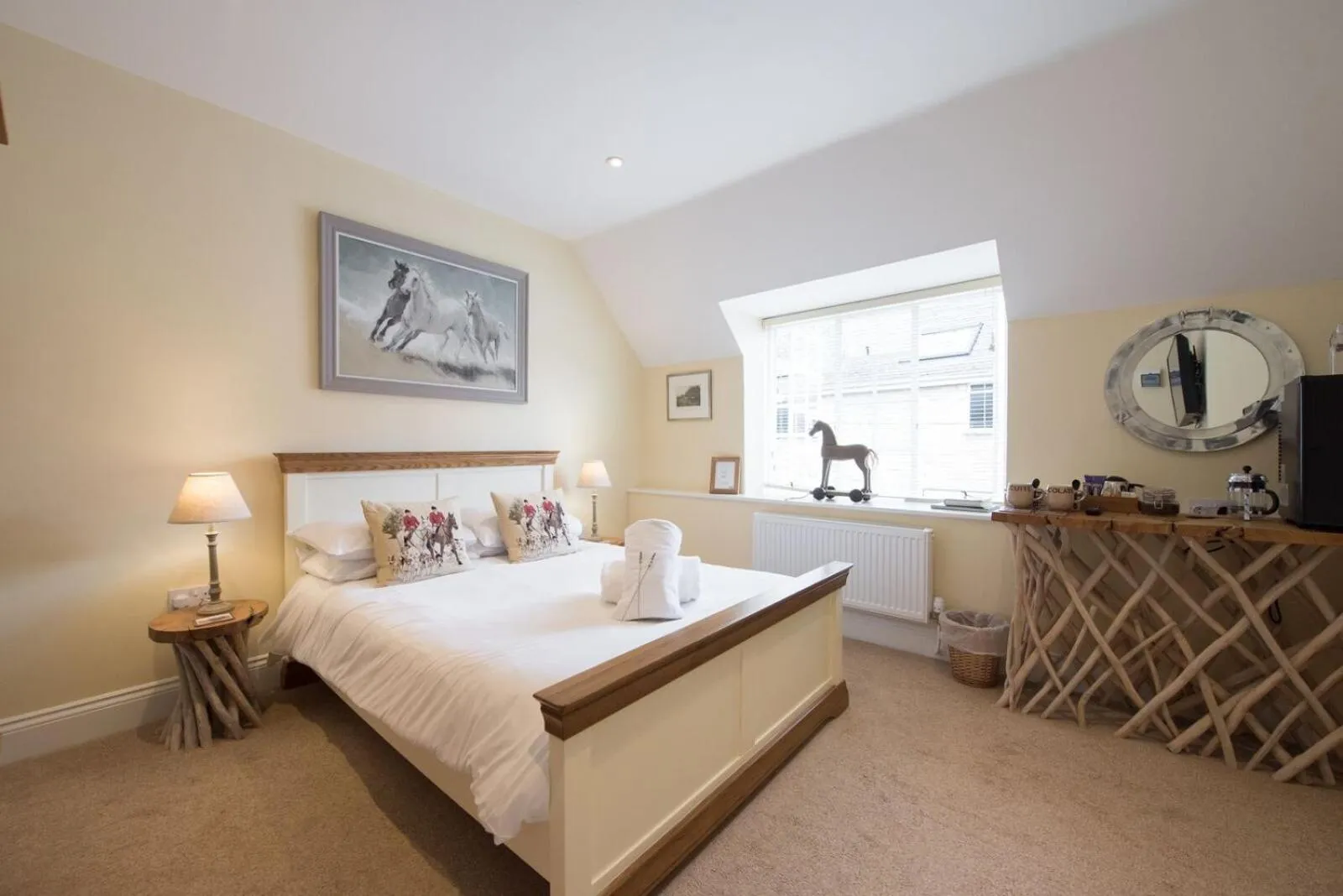 Bed in The Lodge at Broadway