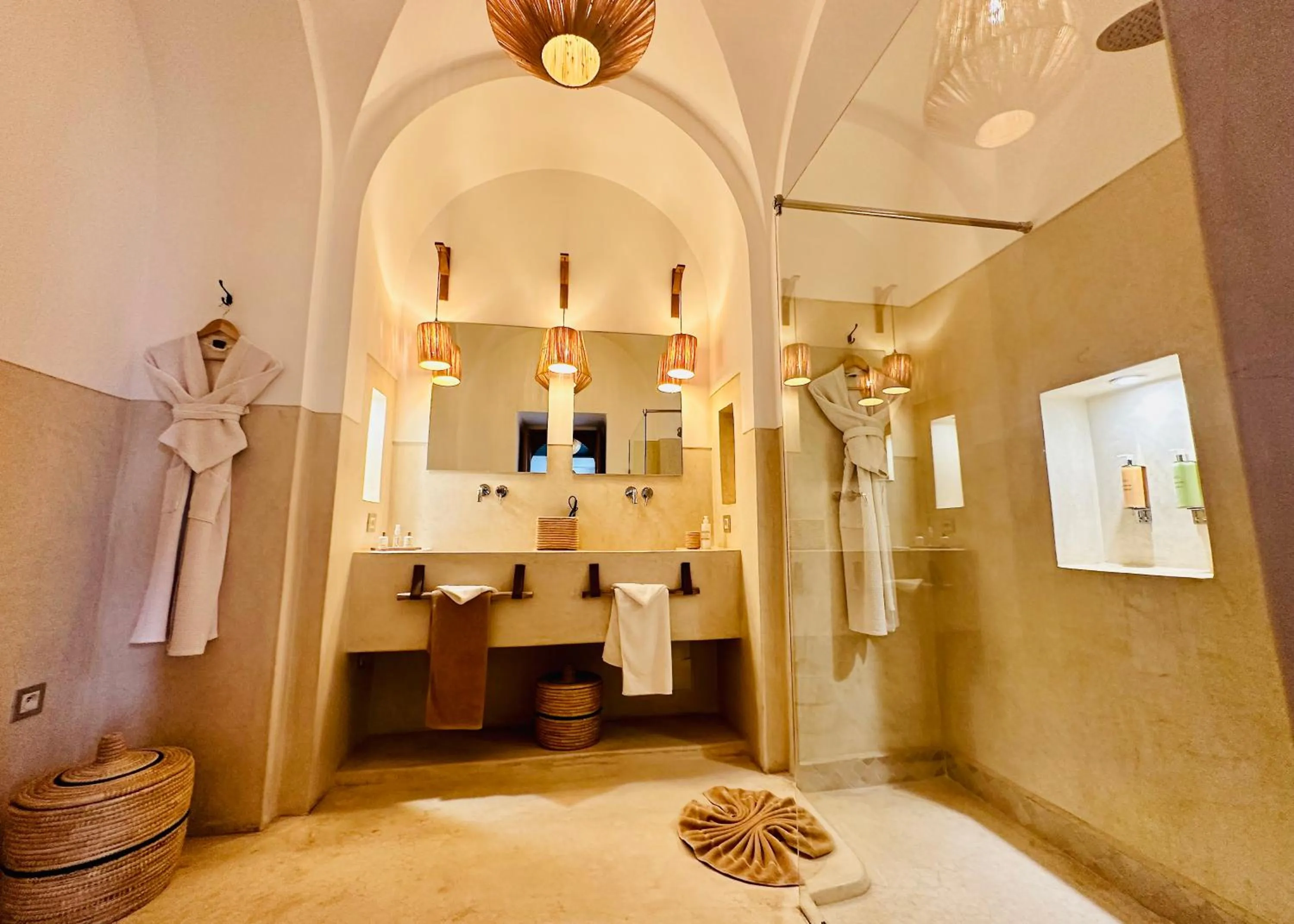 Bathroom in Riad Jardin Des Sens & Spa