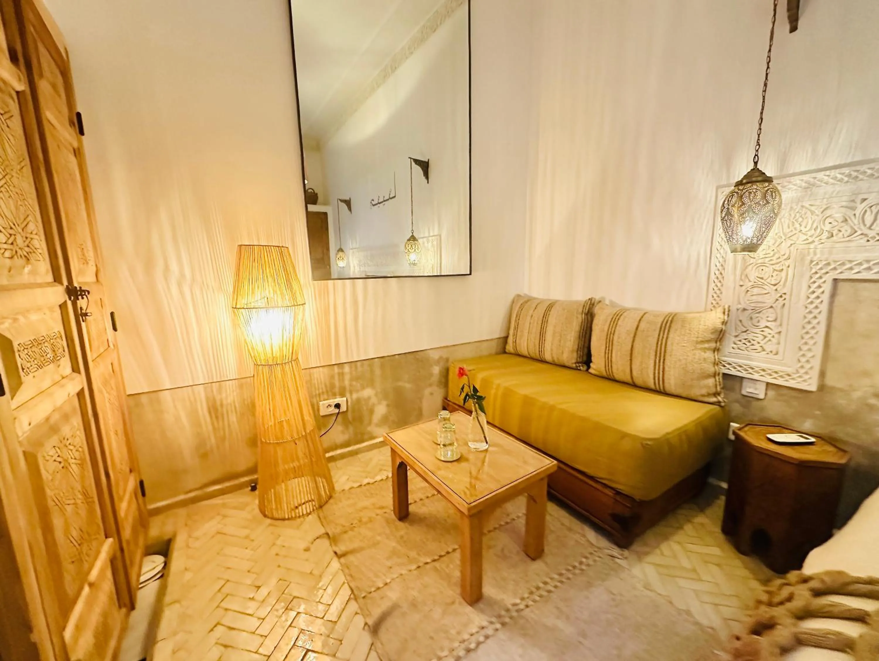 Seating area in Riad Jardin Des Sens & Spa