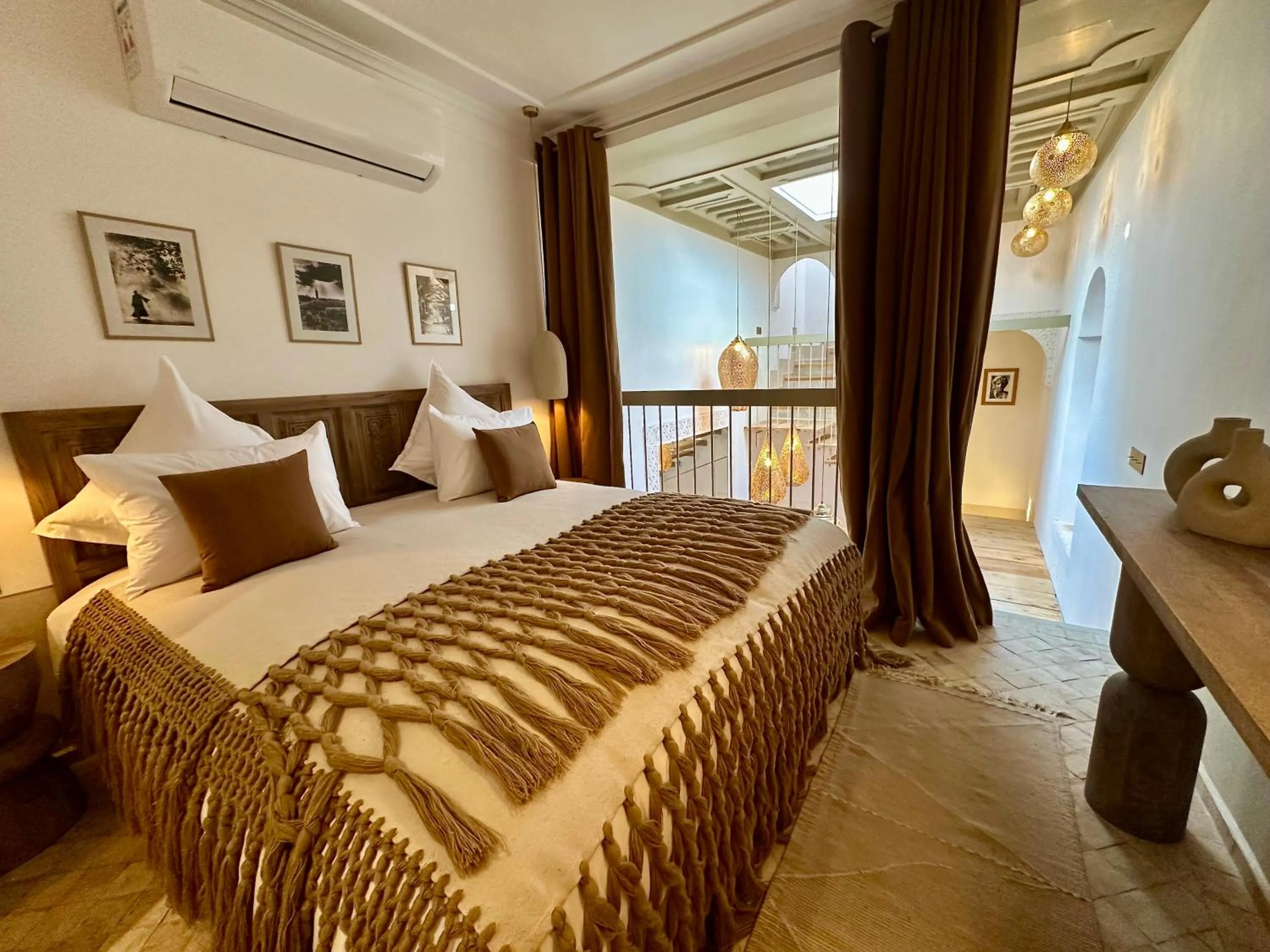 Bedroom, Bed in Riad Jardin Des Sens & Spa