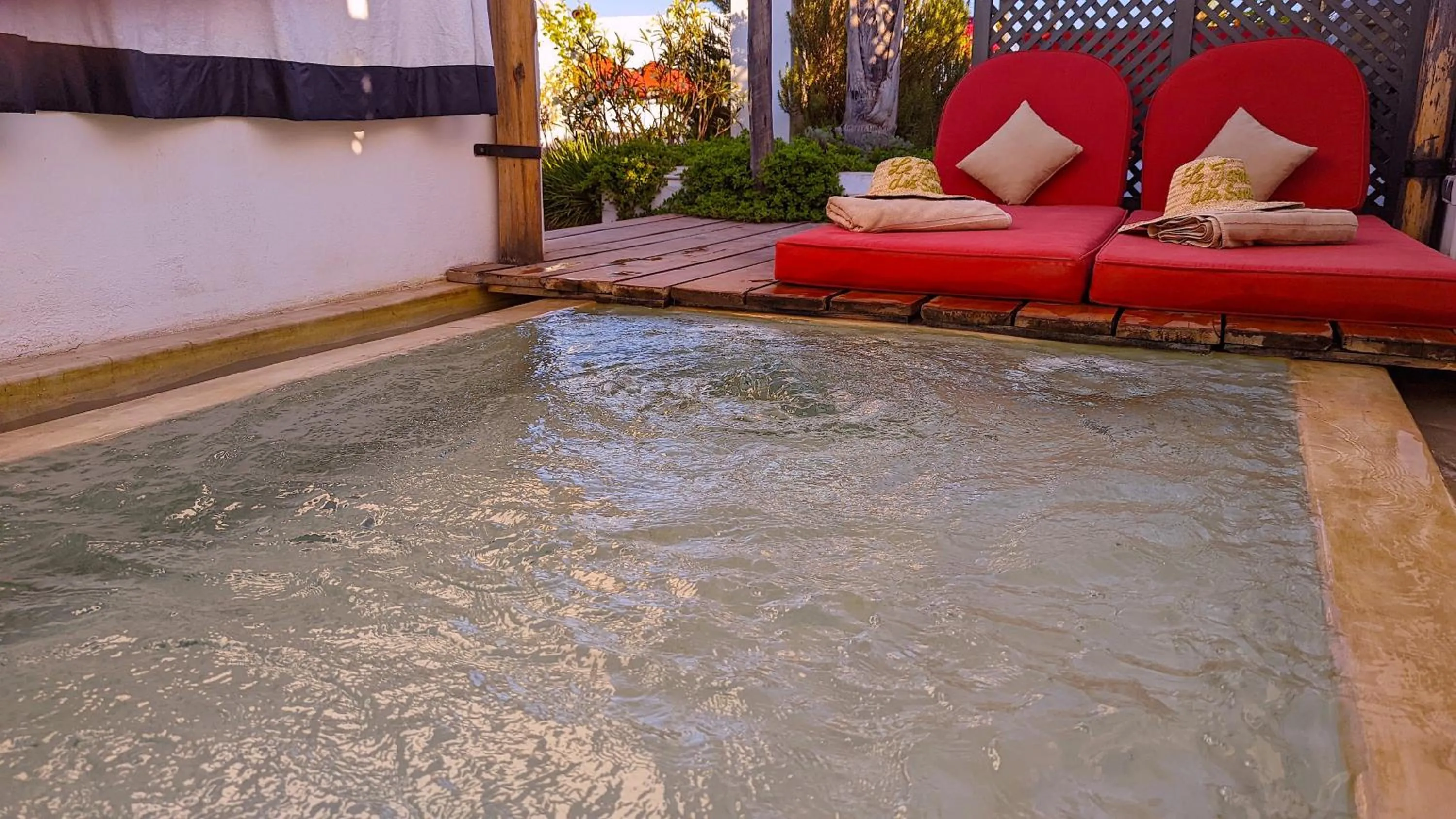 Patio in Riad Jardin Des Sens & Spa