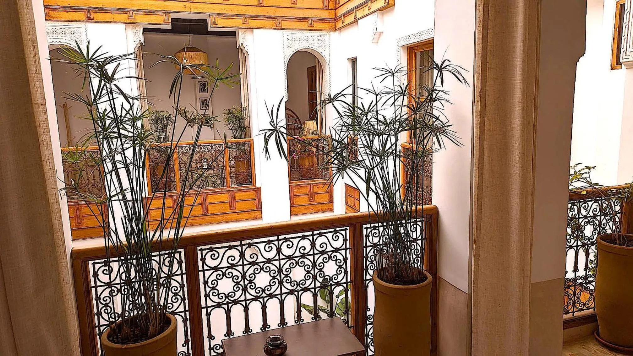 Balcony/Terrace in Riad Jardin Des Sens & Spa