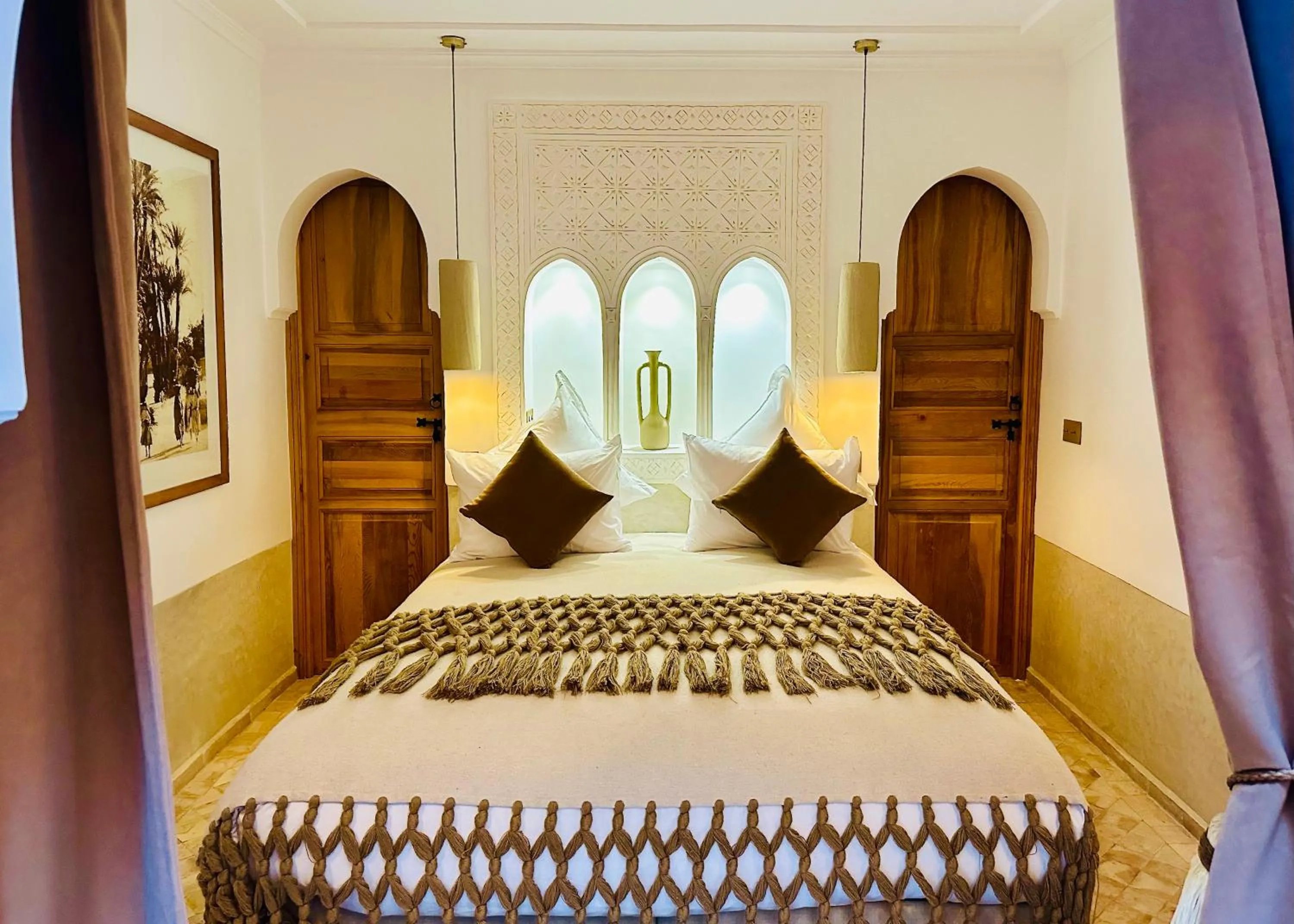 Bedroom, Bed in Riad Jardin Des Sens & Spa