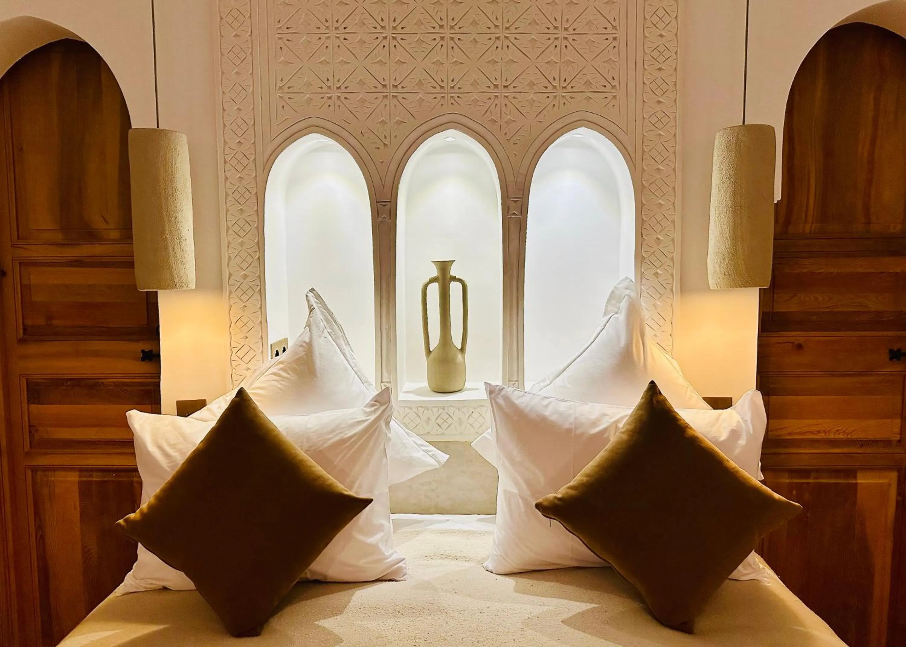 Decorative detail, Bed in Riad Jardin Des Sens & Spa