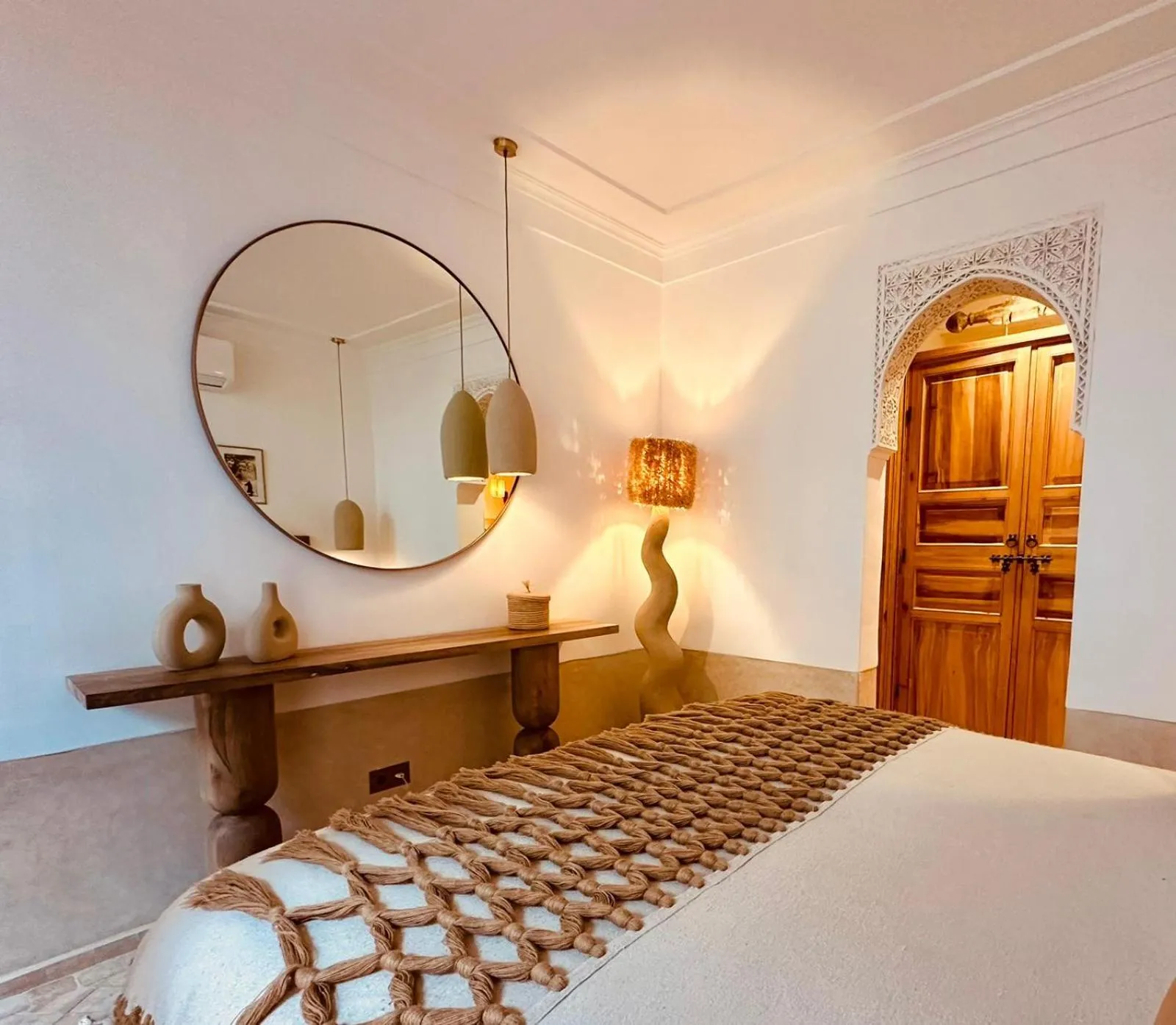 Bedroom, Bed in Riad Jardin Des Sens & Spa