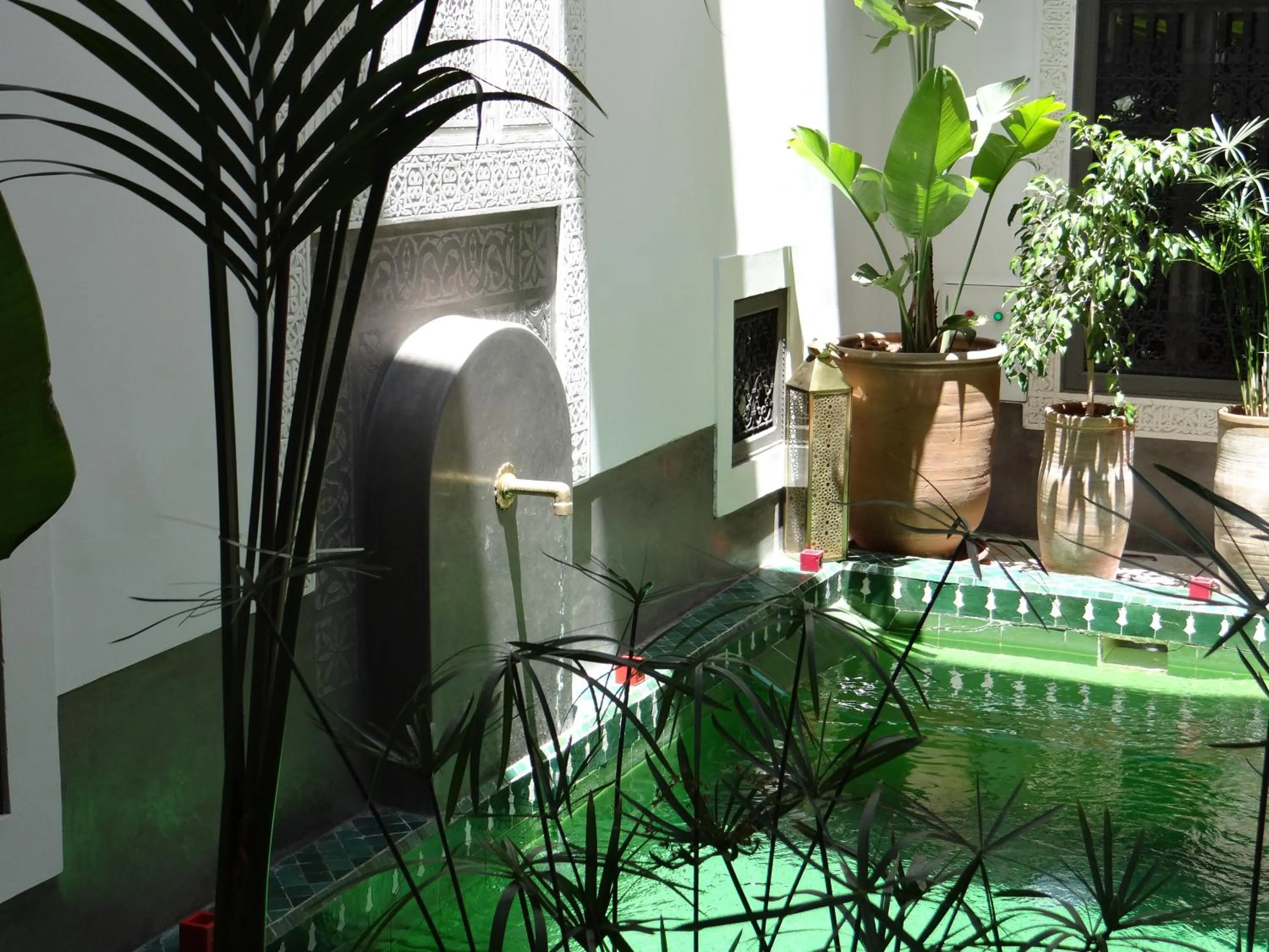 Patio in Riad Jardin Des Sens & Spa