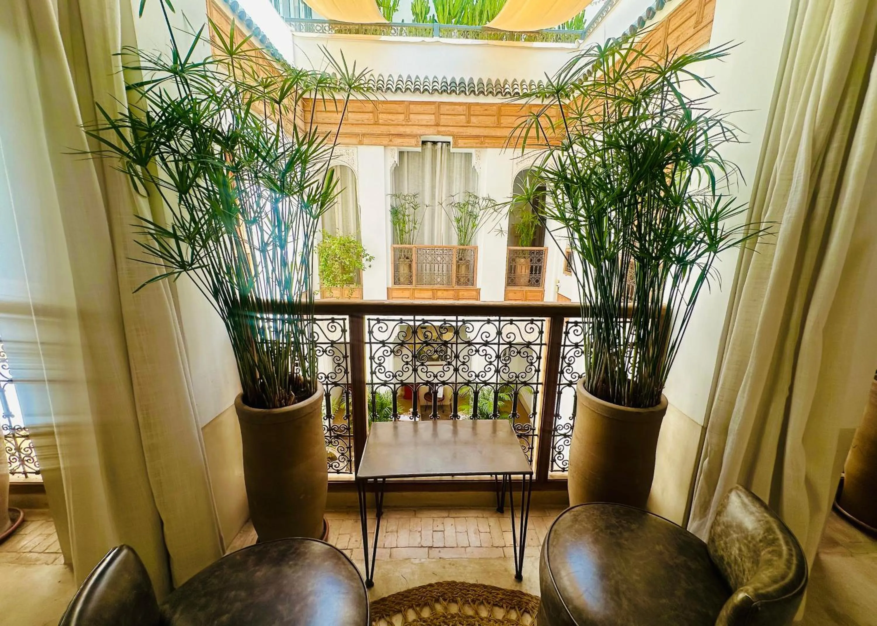 Patio in Riad Jardin Des Sens & Spa