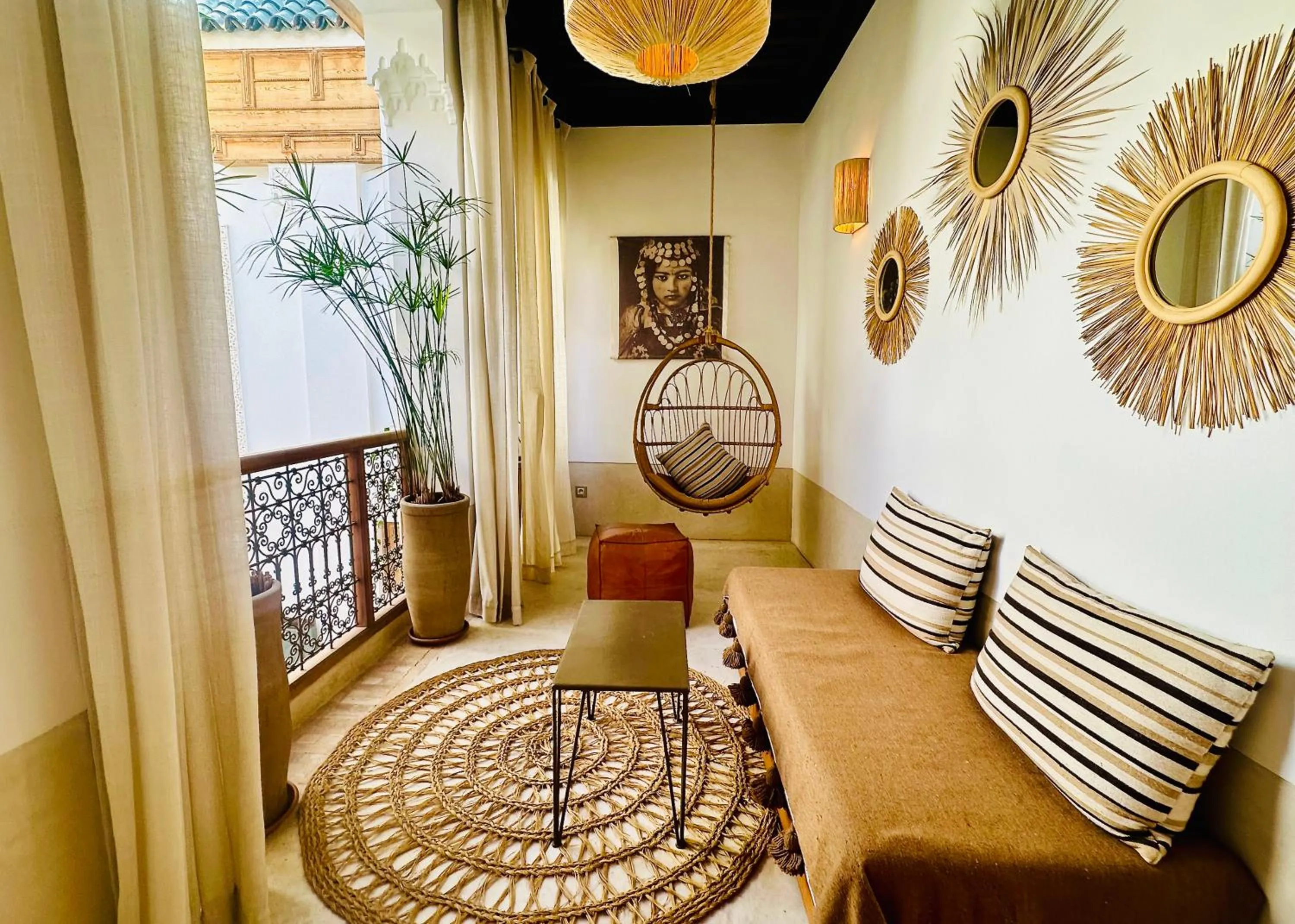 Patio in Riad Jardin Des Sens & Spa