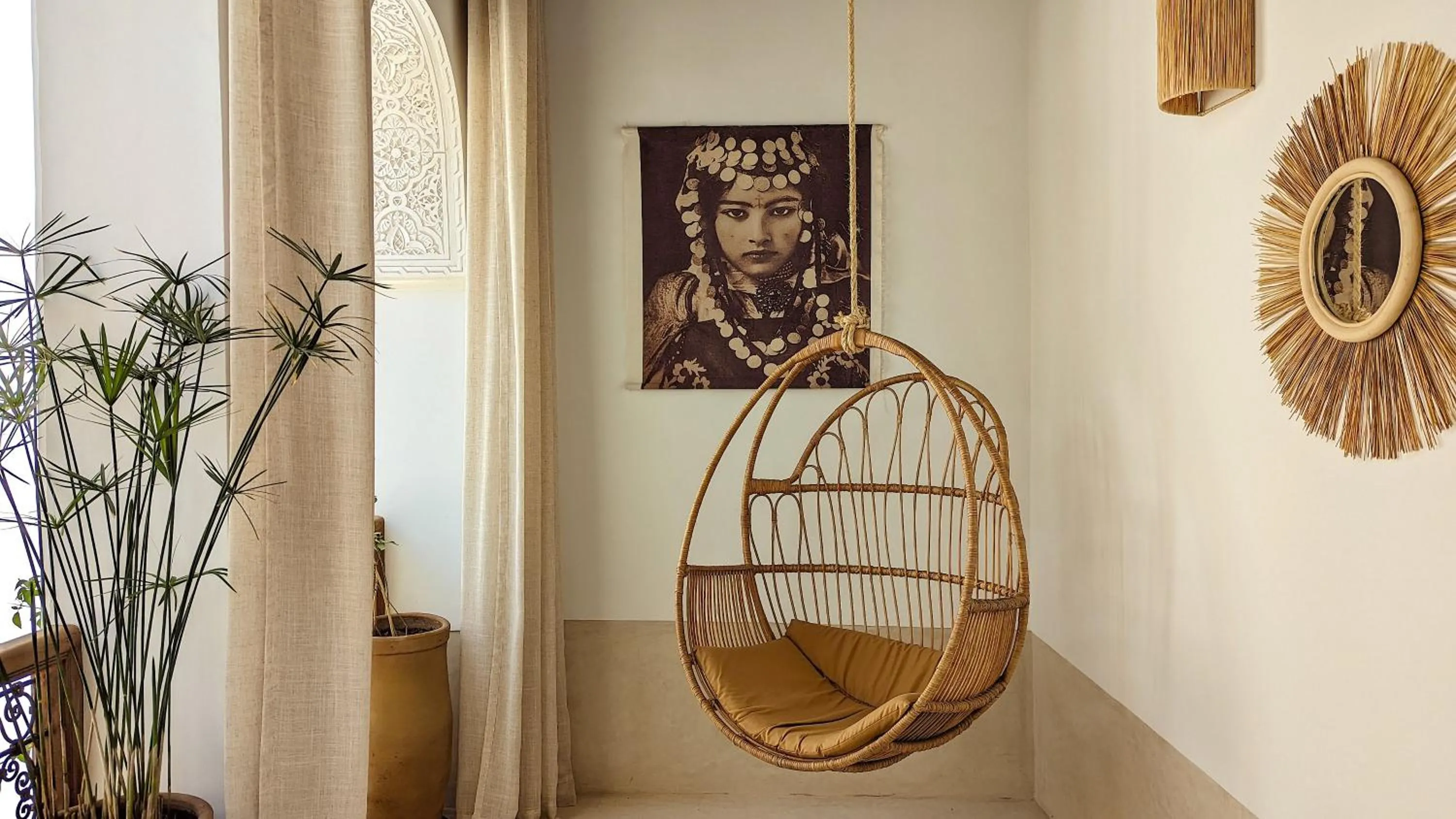 Balcony/Terrace in Riad Jardin Des Sens & Spa