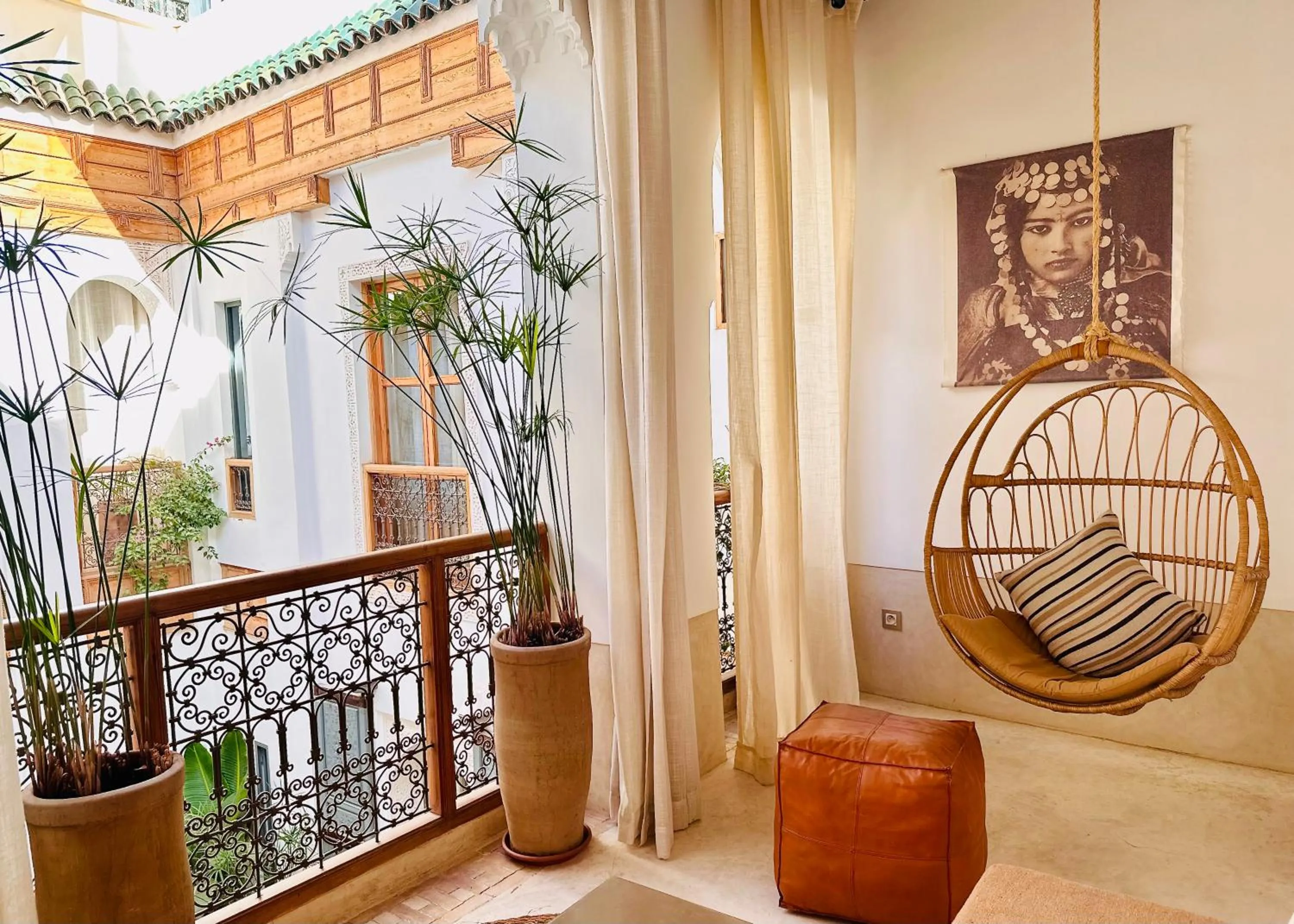 Patio in Riad Jardin Des Sens & Spa