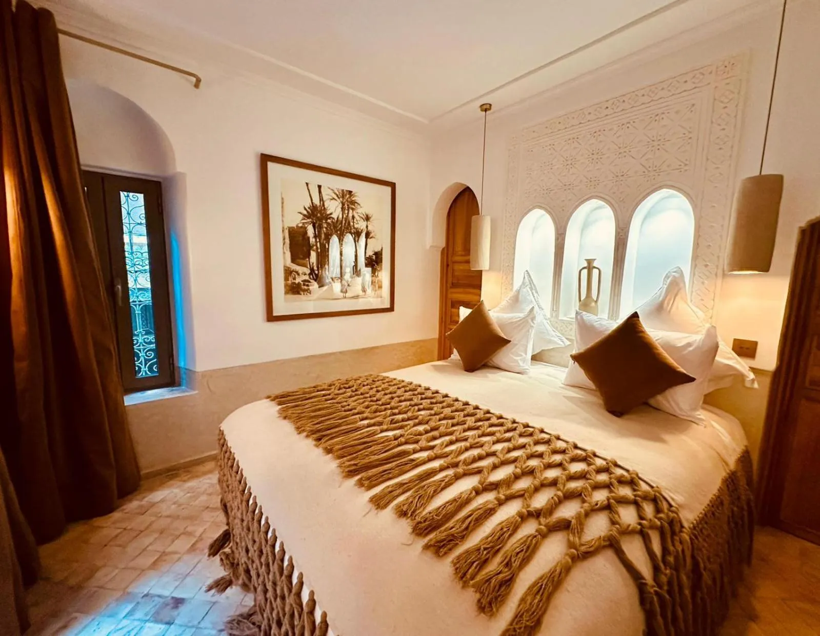 Bedroom, Bed in Riad Jardin Des Sens & Spa