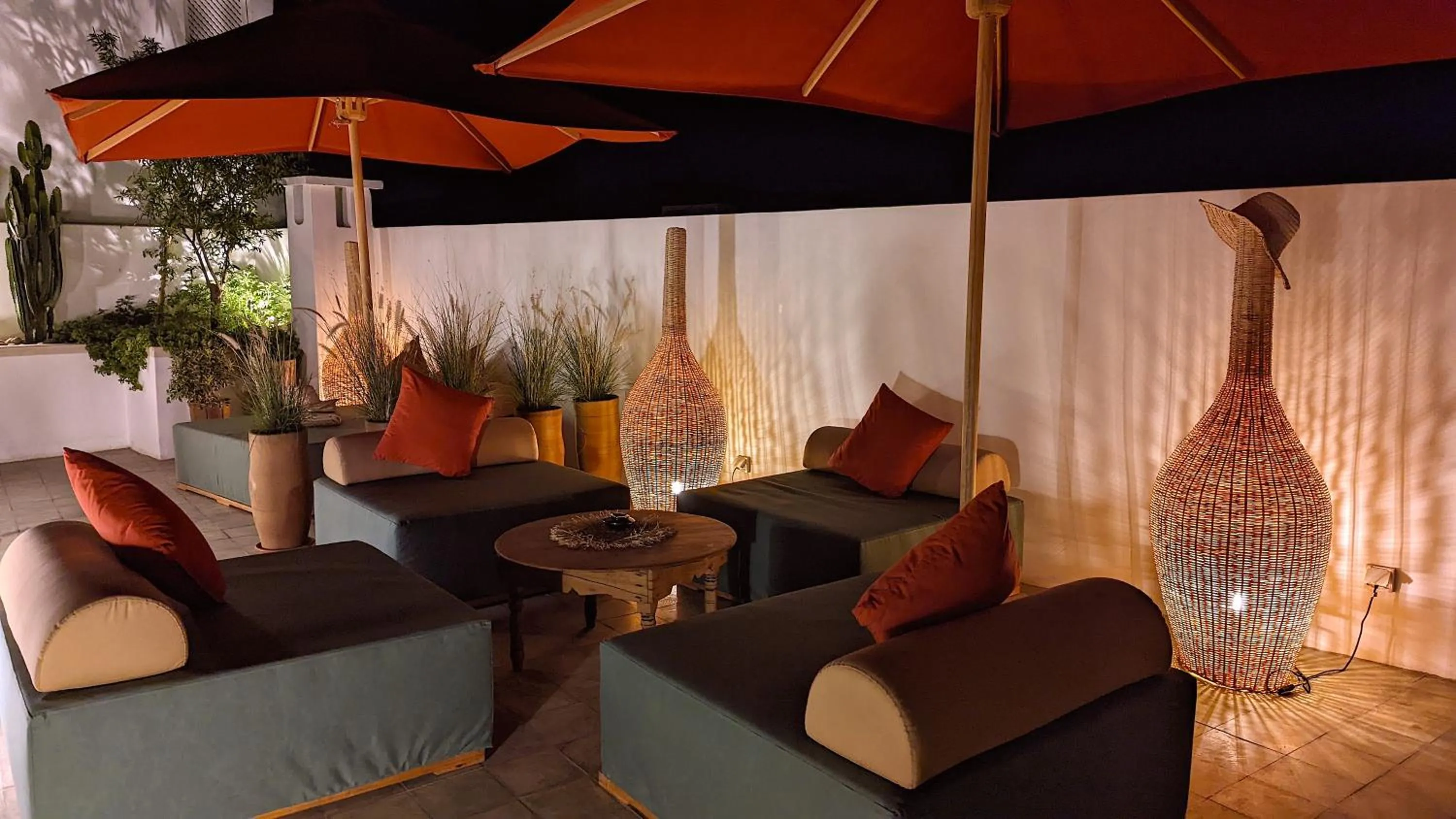 Patio in Riad Jardin Des Sens & Spa