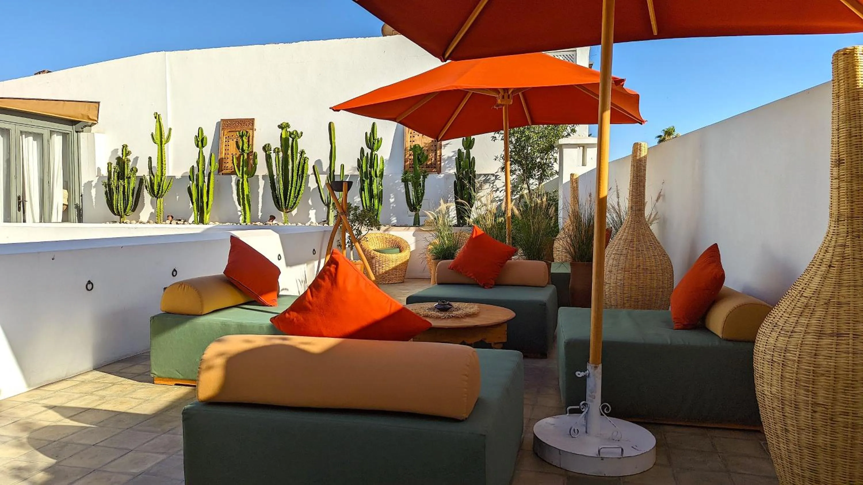 Patio in Riad Jardin Des Sens & Spa