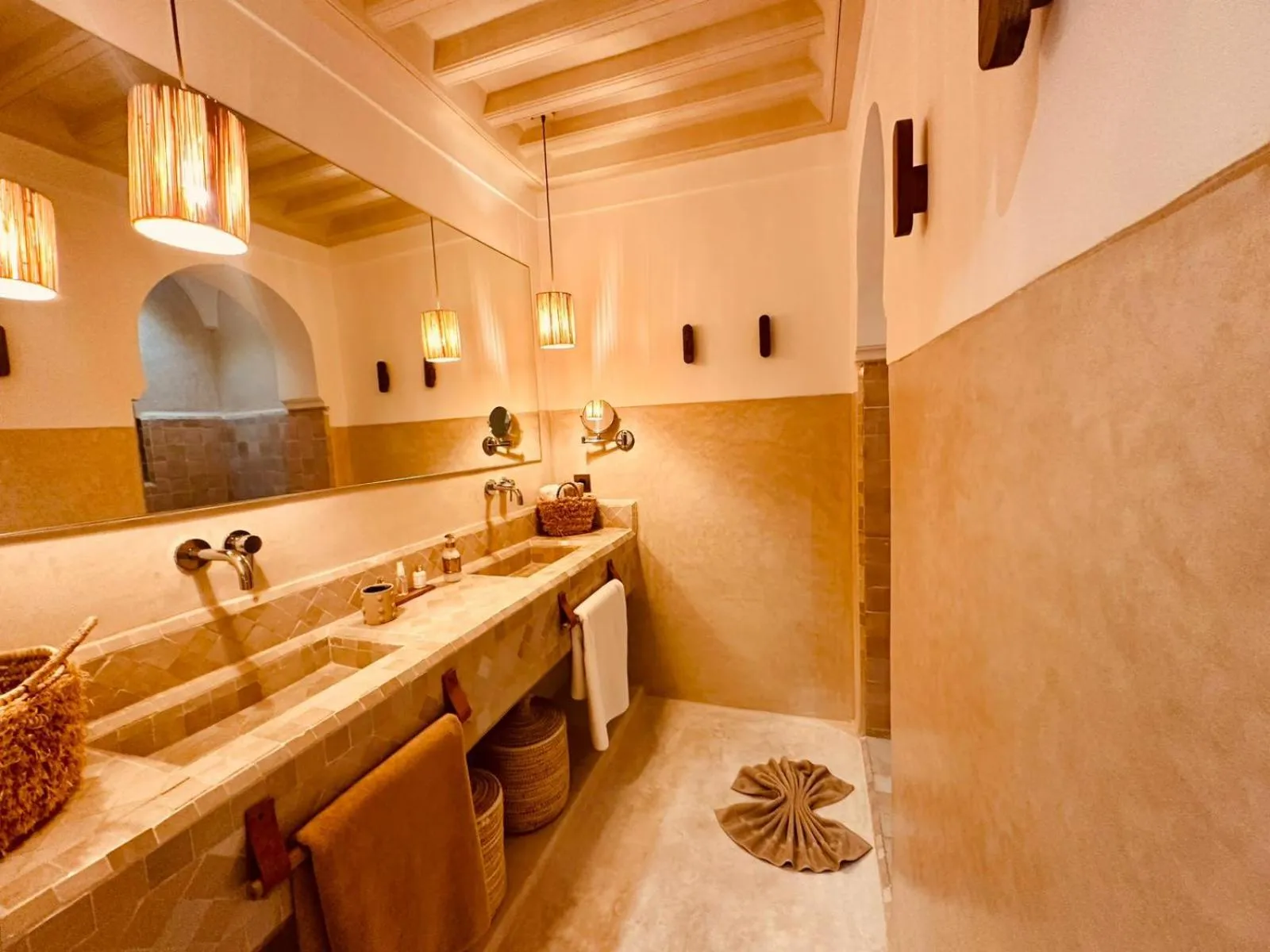 Bathroom in Riad Jardin Des Sens & Spa