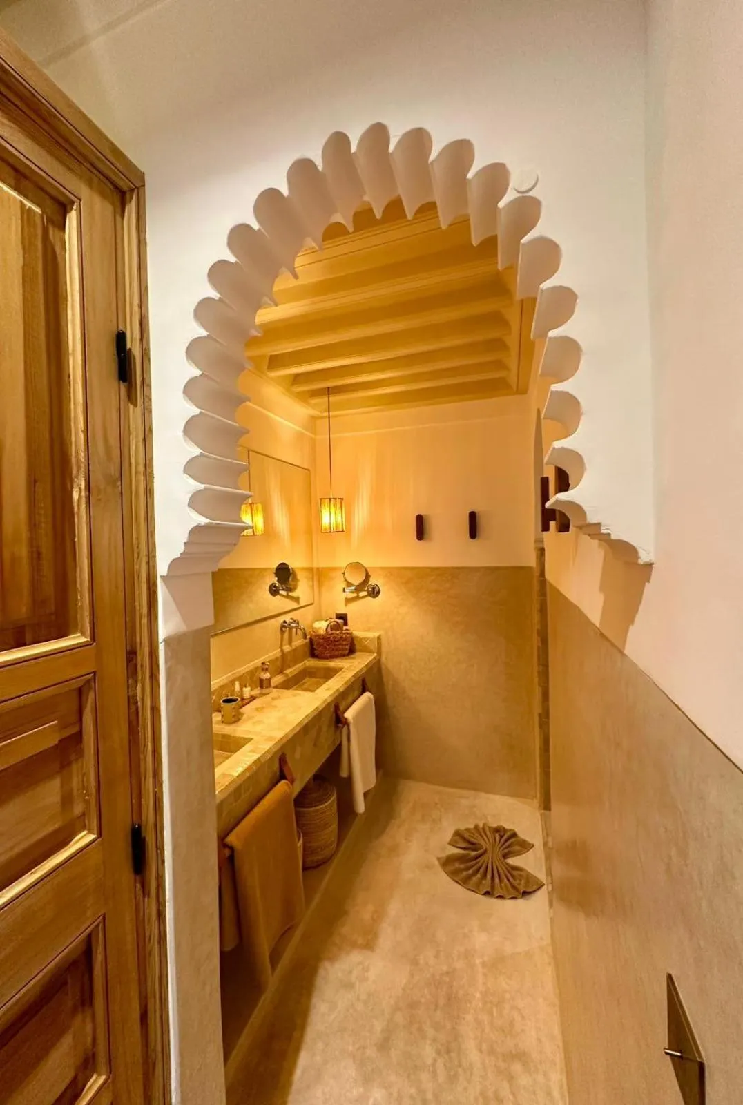 Bathroom in Riad Jardin Des Sens & Spa