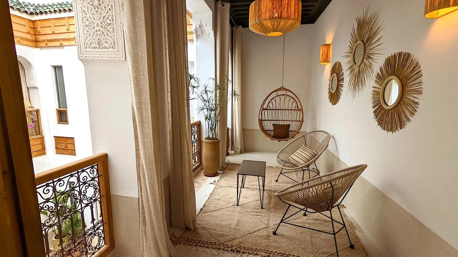 Patio in Riad Jardin Des Sens & Spa