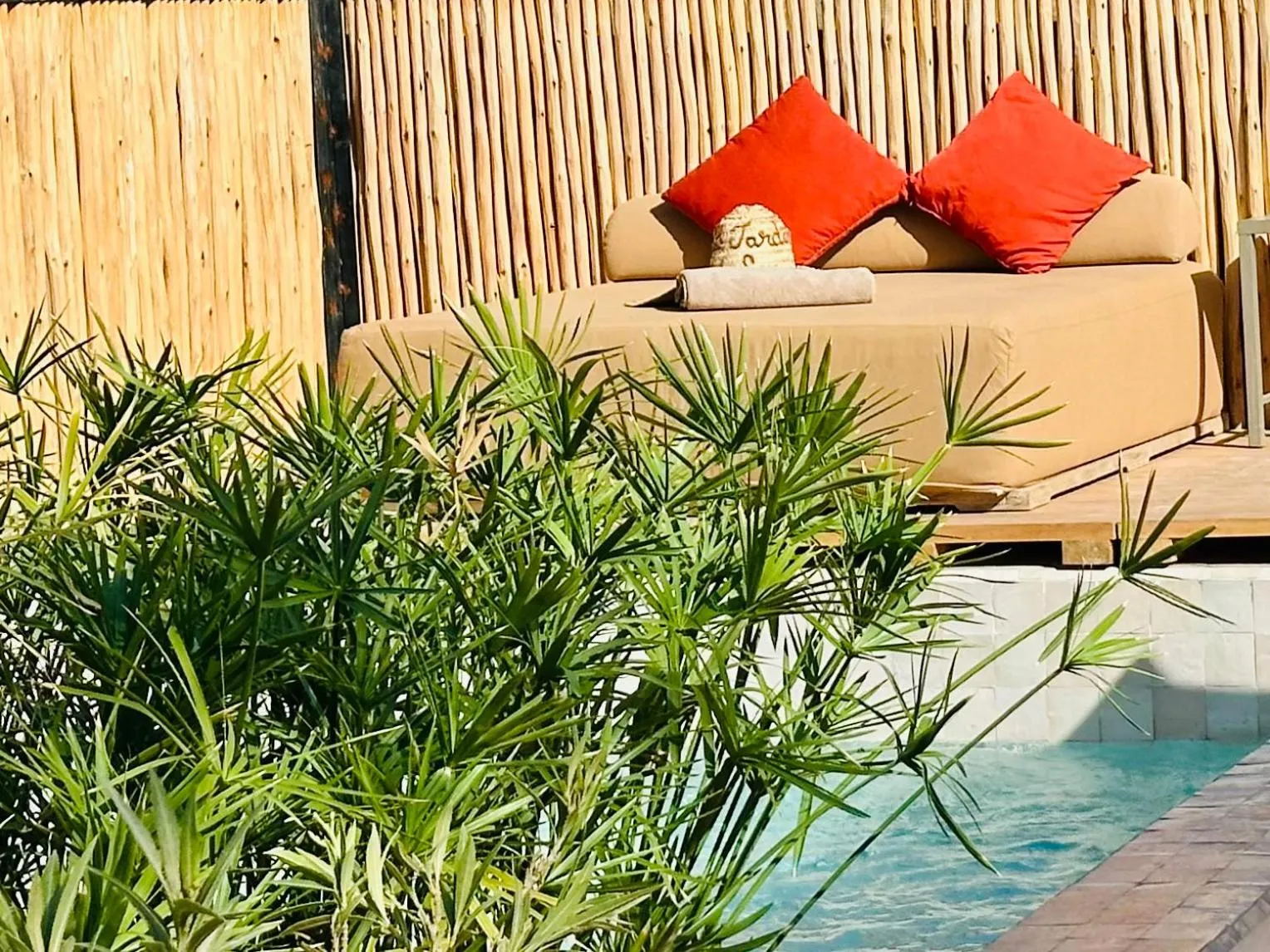 Patio in Riad Jardin Des Sens & Spa