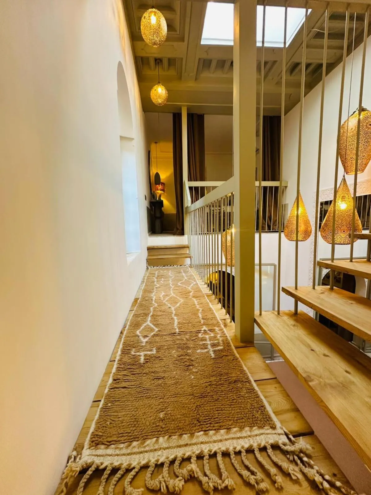 Living room in Riad Jardin Des Sens & Spa