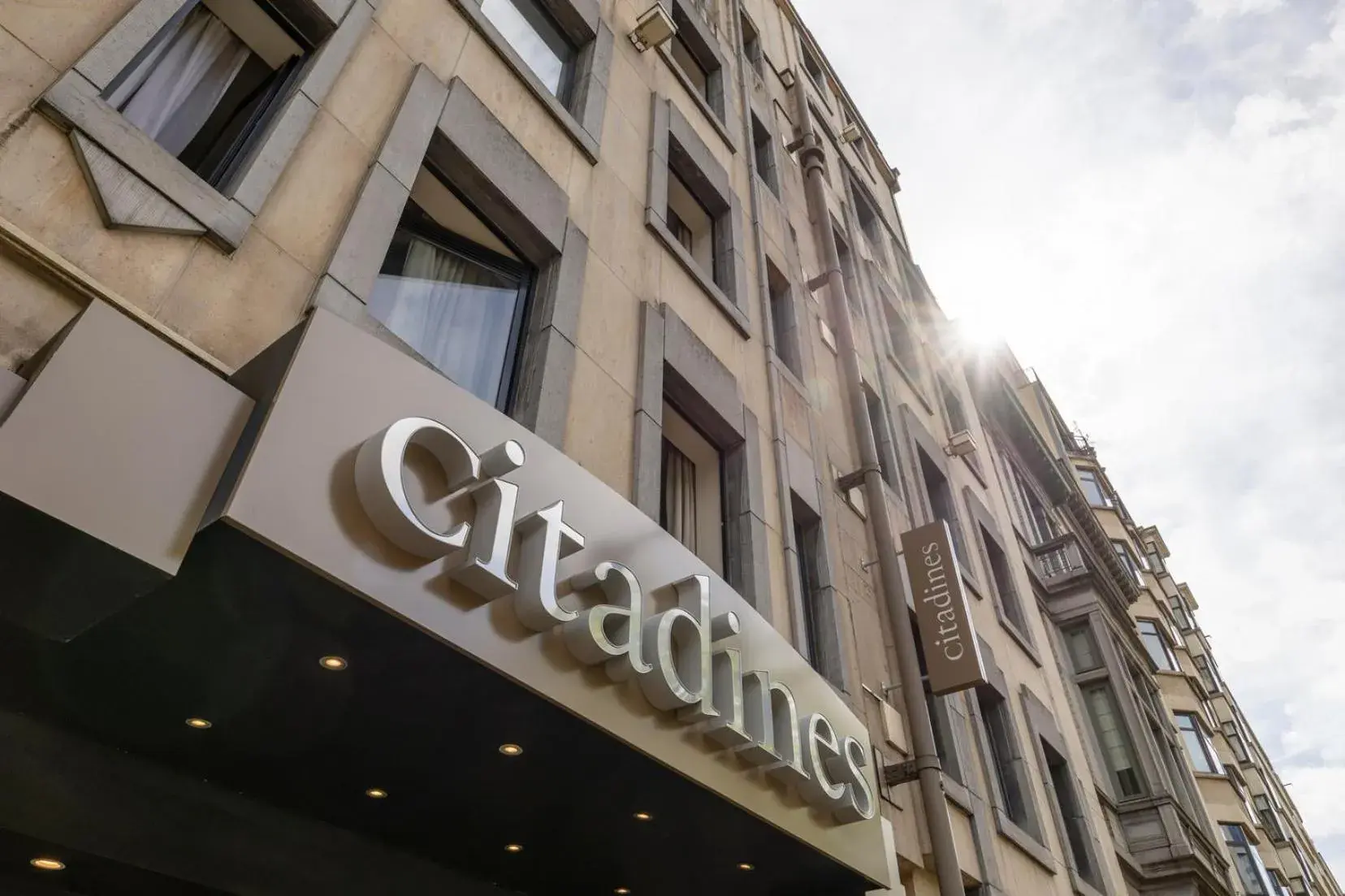 Facade/entrance in Citadines Toison d'Or Brussels Facade/entrance in Citadines Toison d'Or Brussels