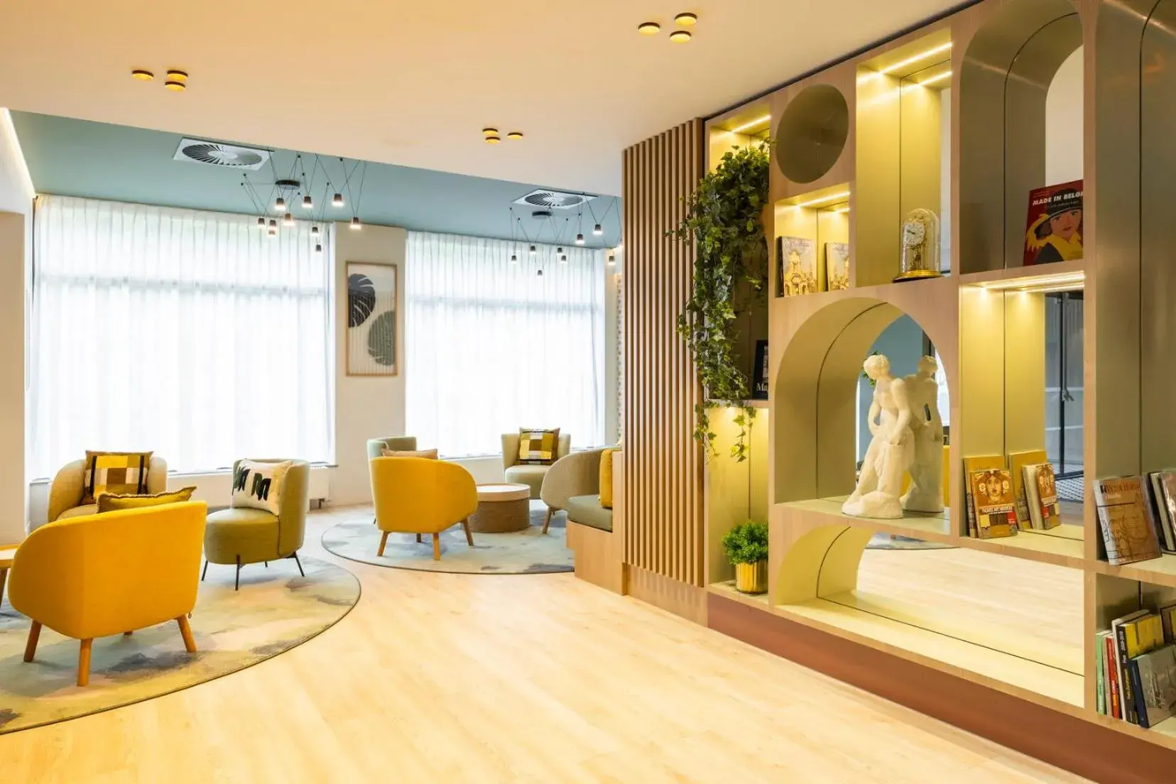 Lobby or reception in Citadines Toison d'Or Brussels Lobby or reception in Citadines Toison d'Or Brussels