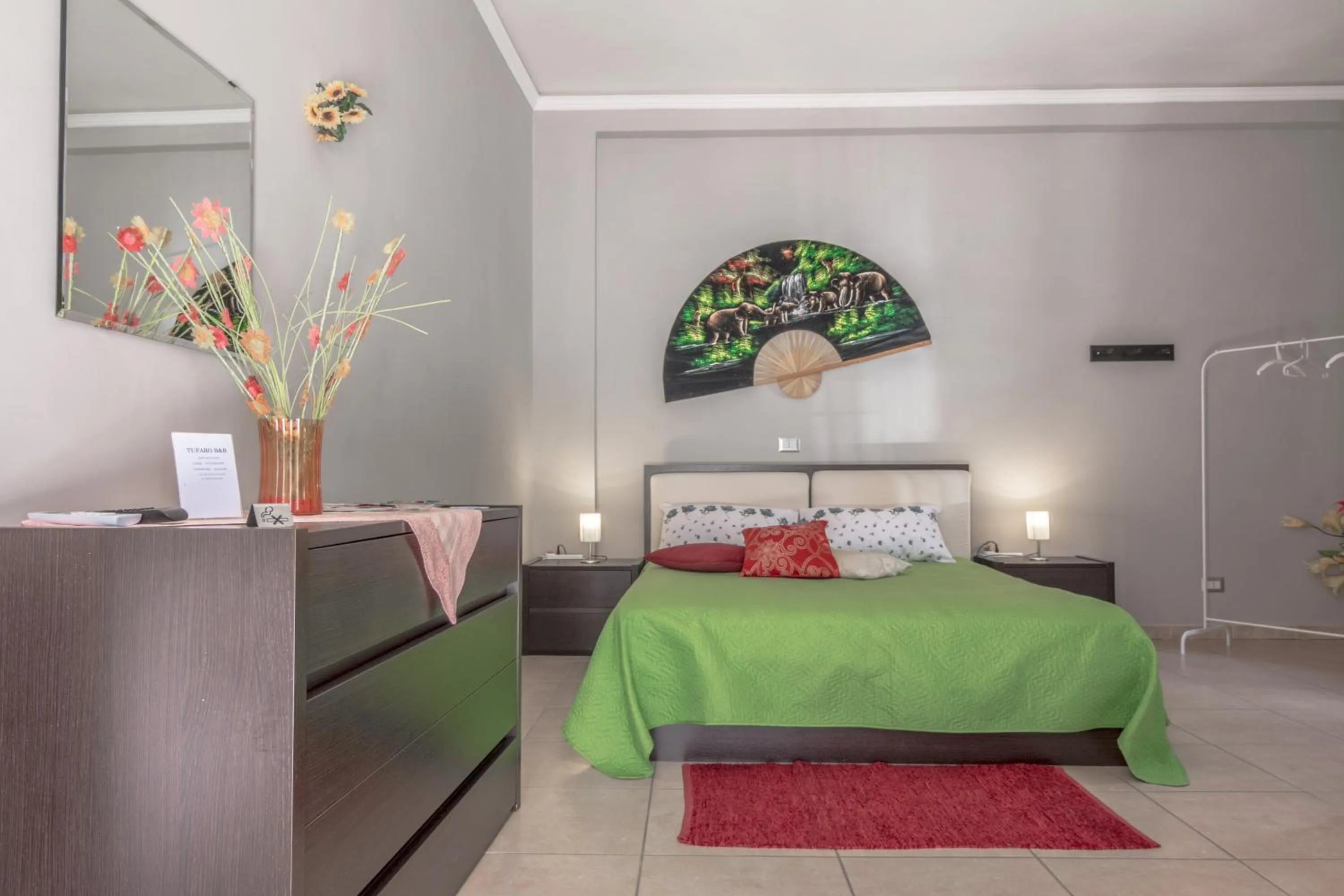 Bed in Tufaro B&B Private Room