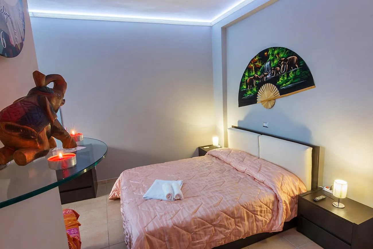 Bed in Tufaro B&B Private Room