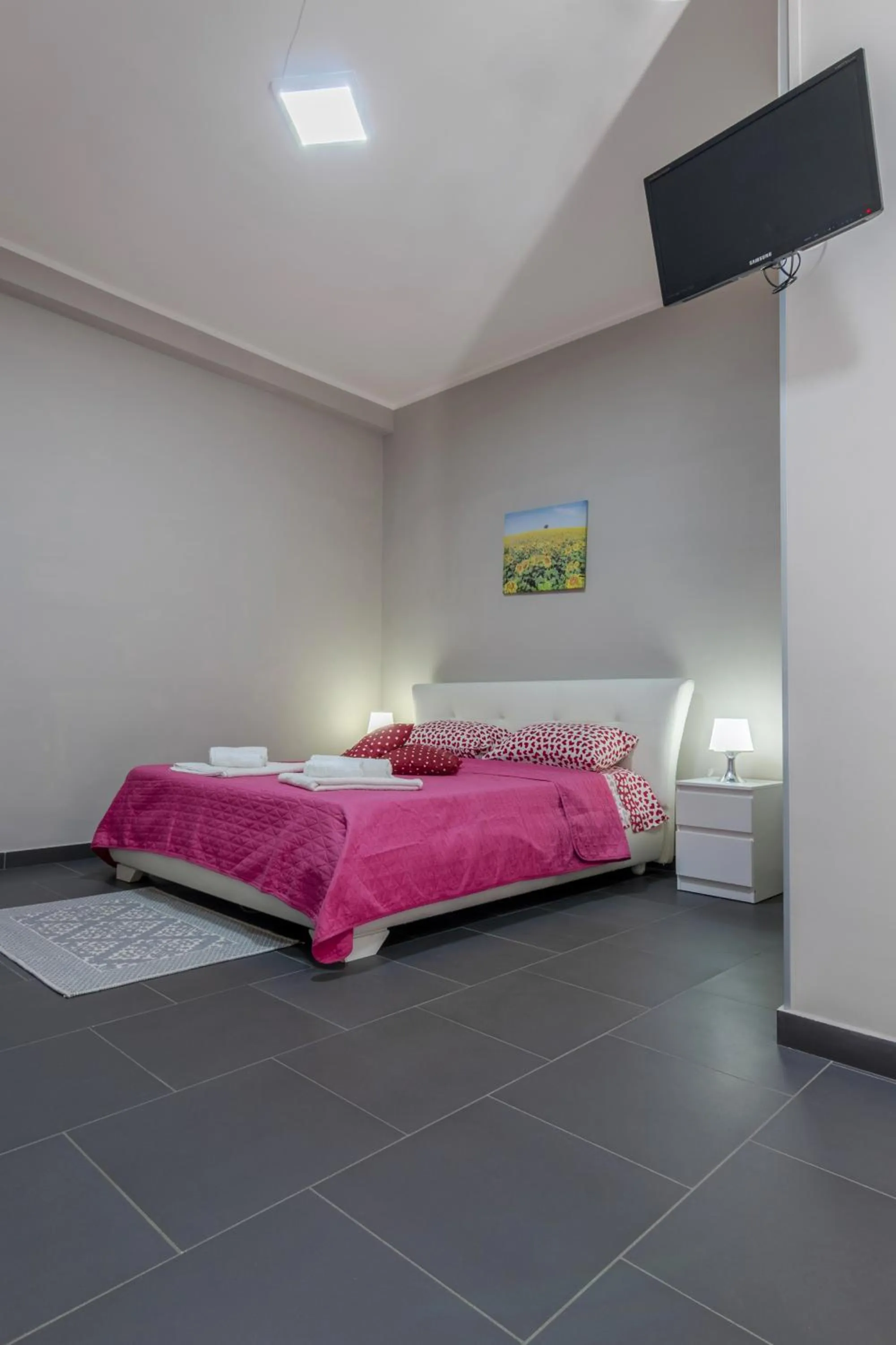 Bed in Tufaro B&B Private Room