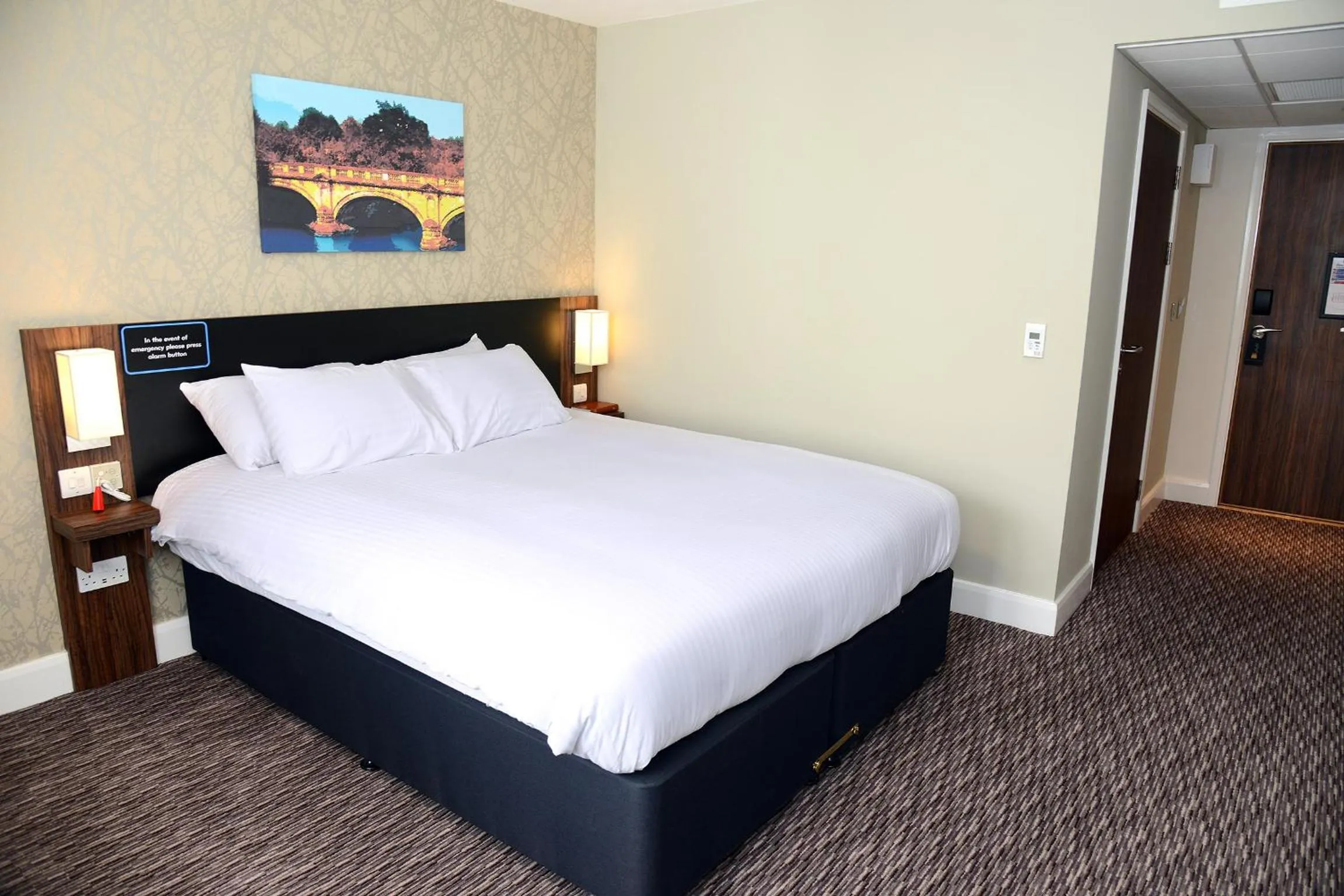 Bedroom, Bed in Blue Jay, Derby by Marston's Inns