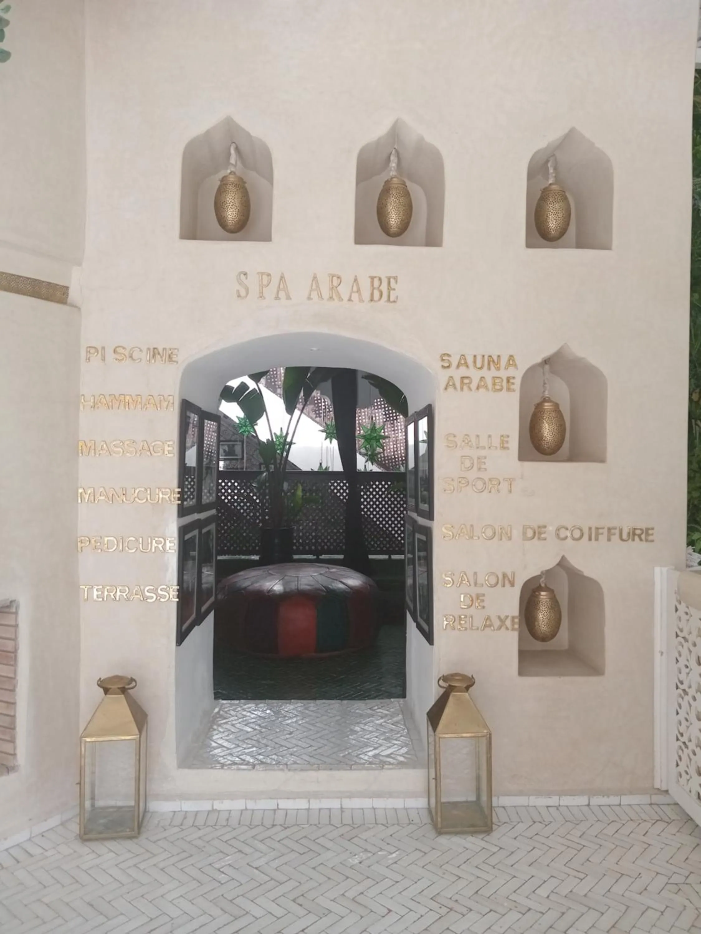 Spa and wellness centre/facilities in Riad Palais Blanc & Spa