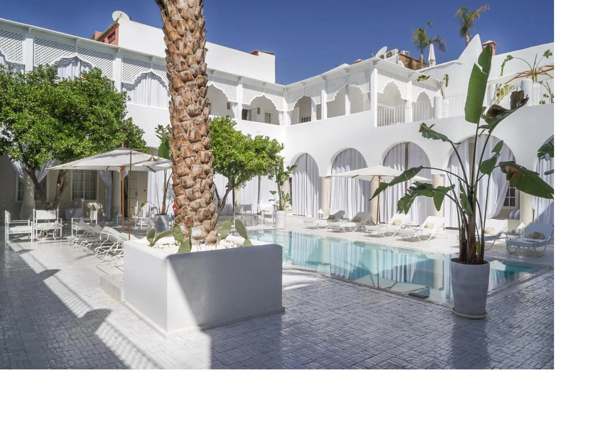 Spring in Riad Palais Blanc & Spa