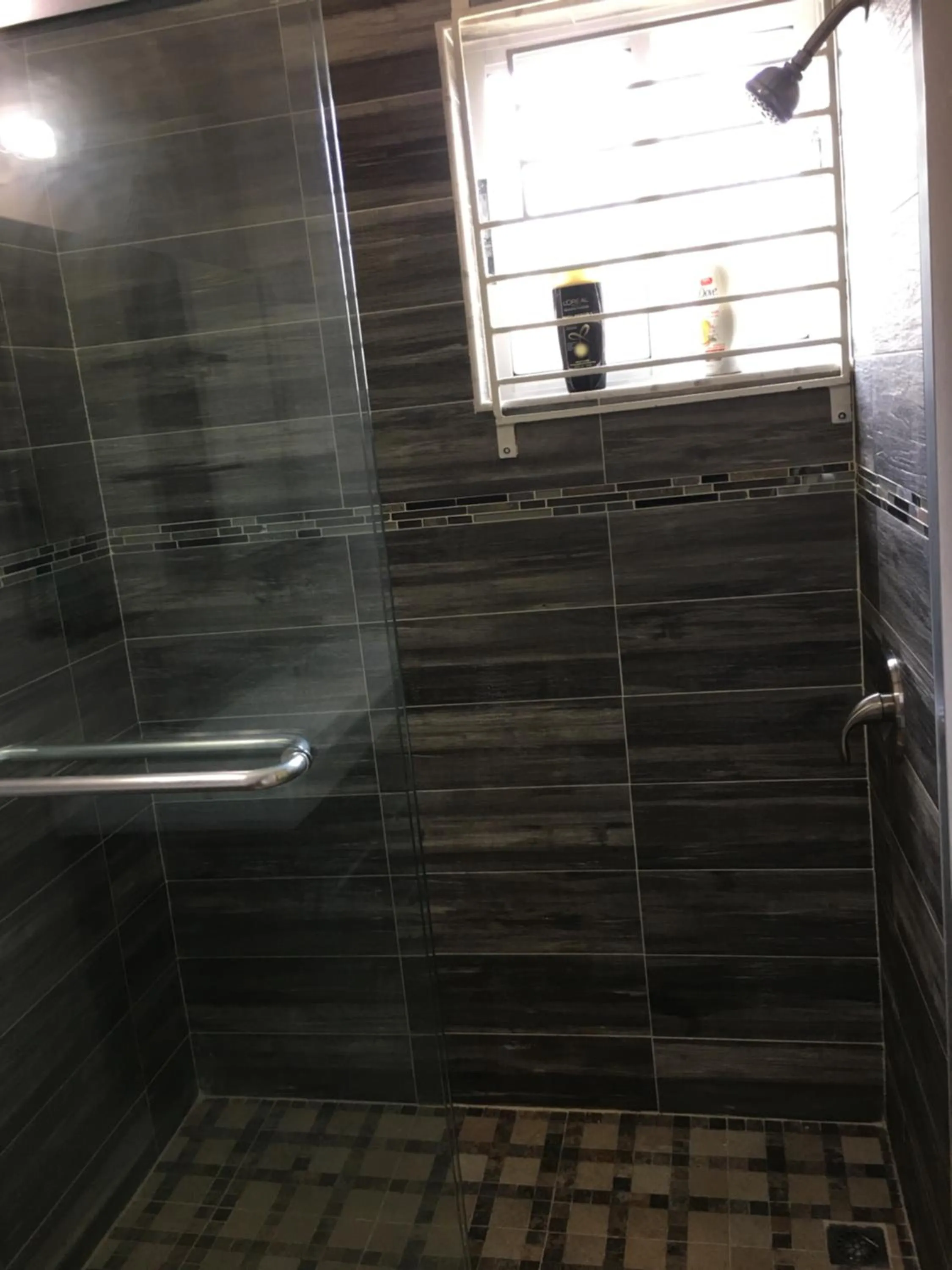 Shower in Abacus Jamaica the Zana Suites
