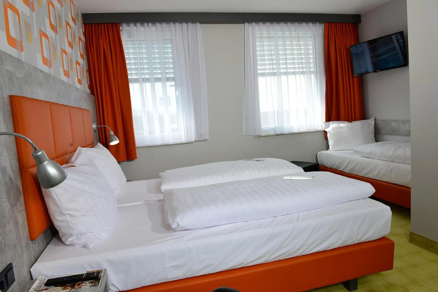 Bedroom, Bed in SleepySleepy Hotel Gießen