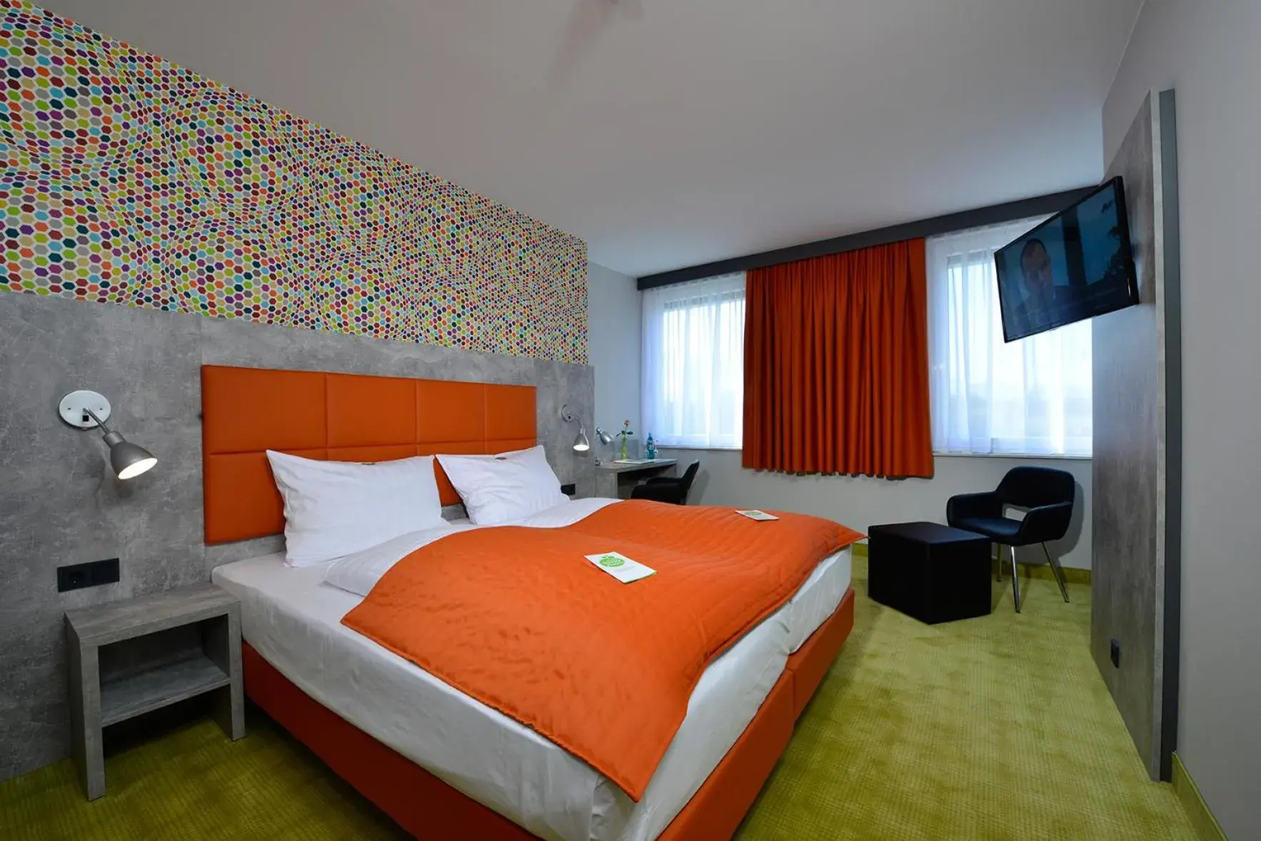 Bedroom, Bed in SleepySleepy Hotel Gießen Bedroom, Bed in SleepySleepy Hotel Gießen