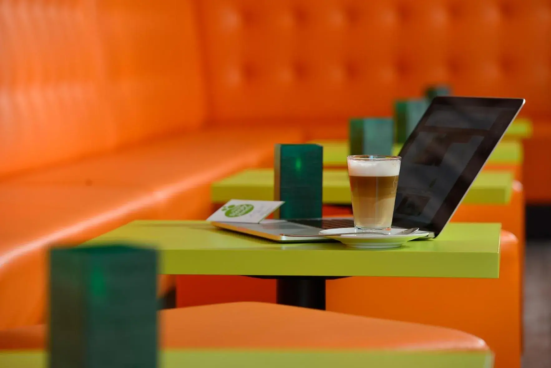 Lounge or bar in SleepySleepy Hotel Gießen Lounge or bar in SleepySleepy Hotel Gießen