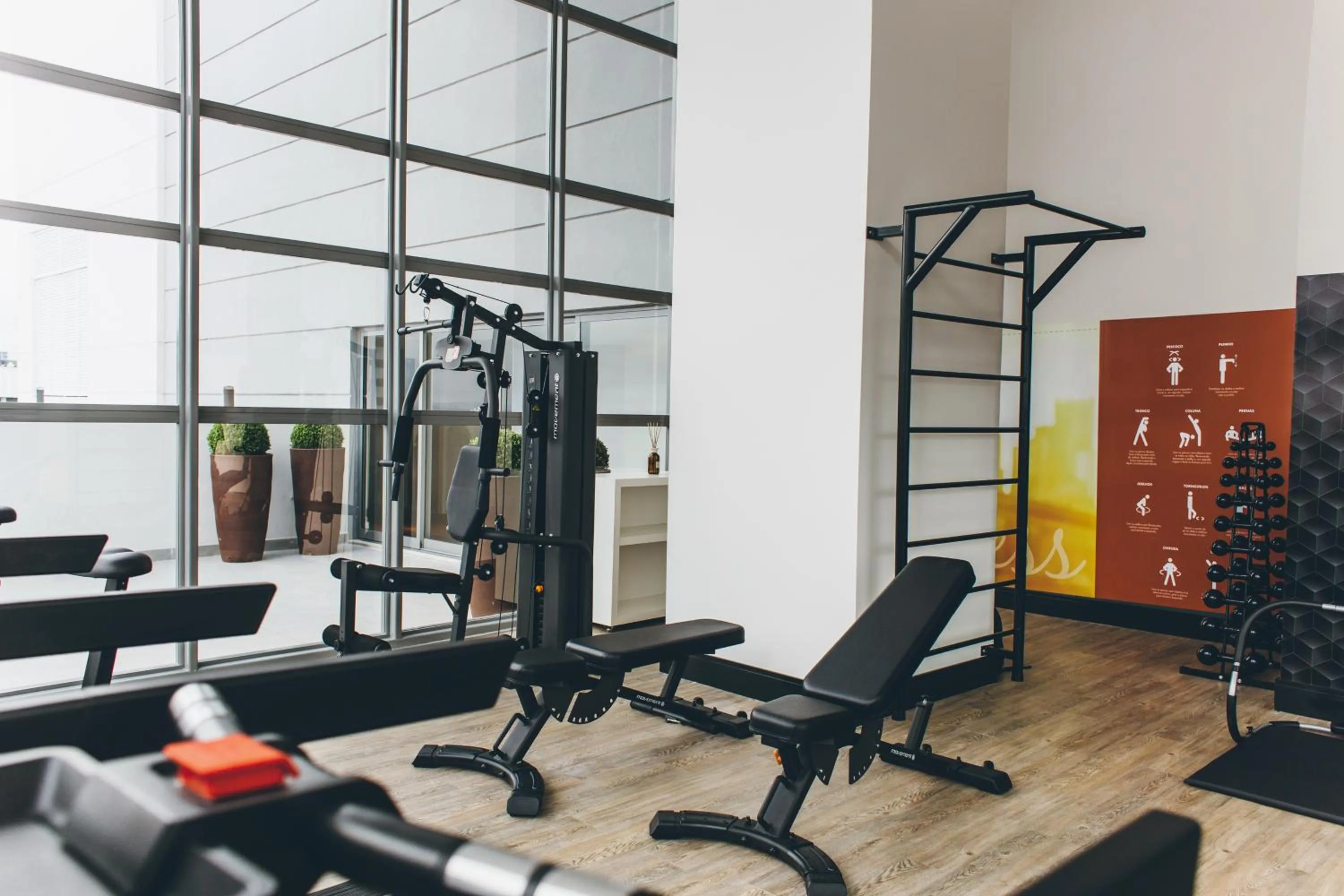 Fitness centre/facilities in Intercity Curitiba Centro Cívico