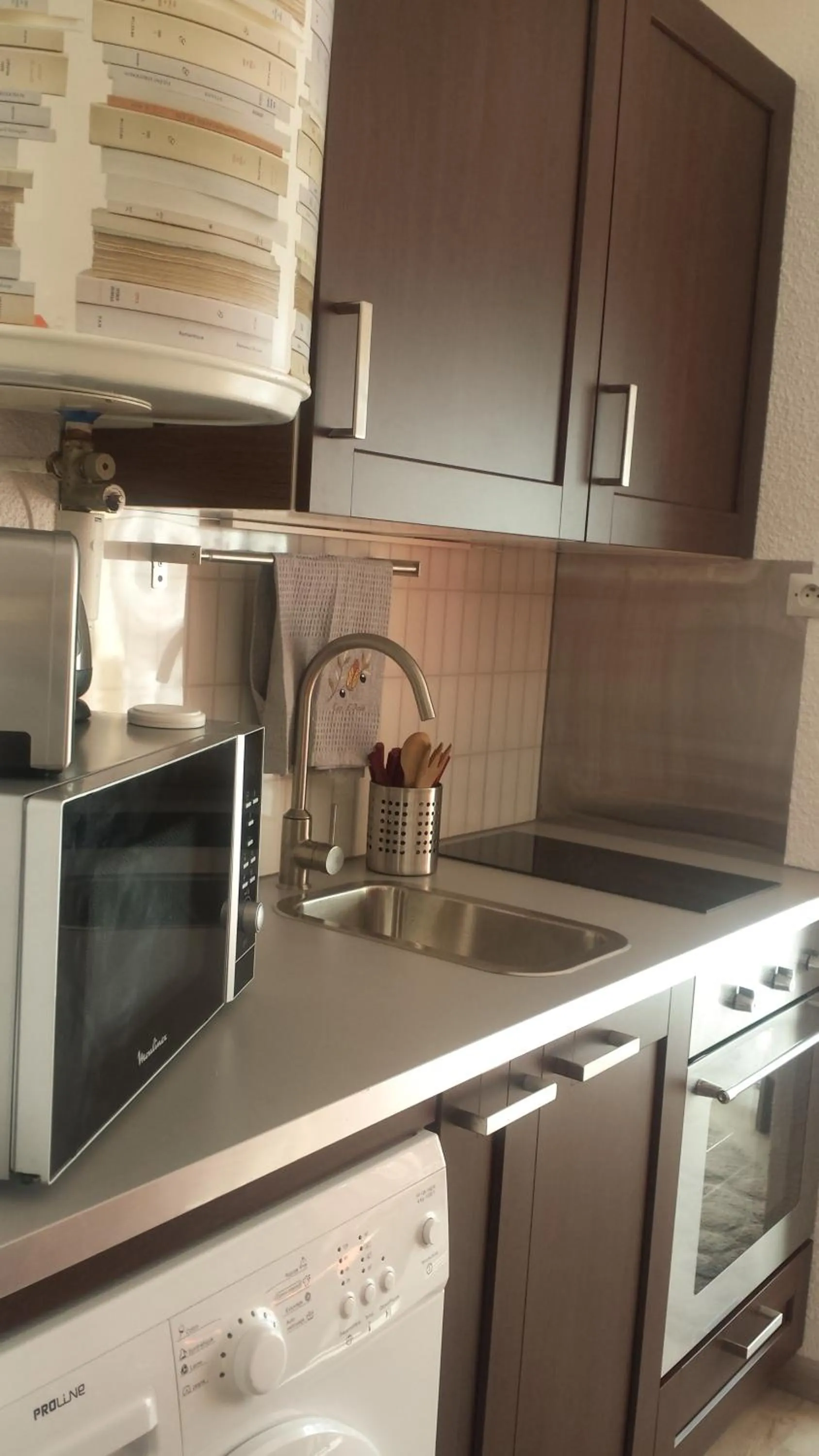 Kitchen or kitchenette in Au Coeur du Village Naturiste