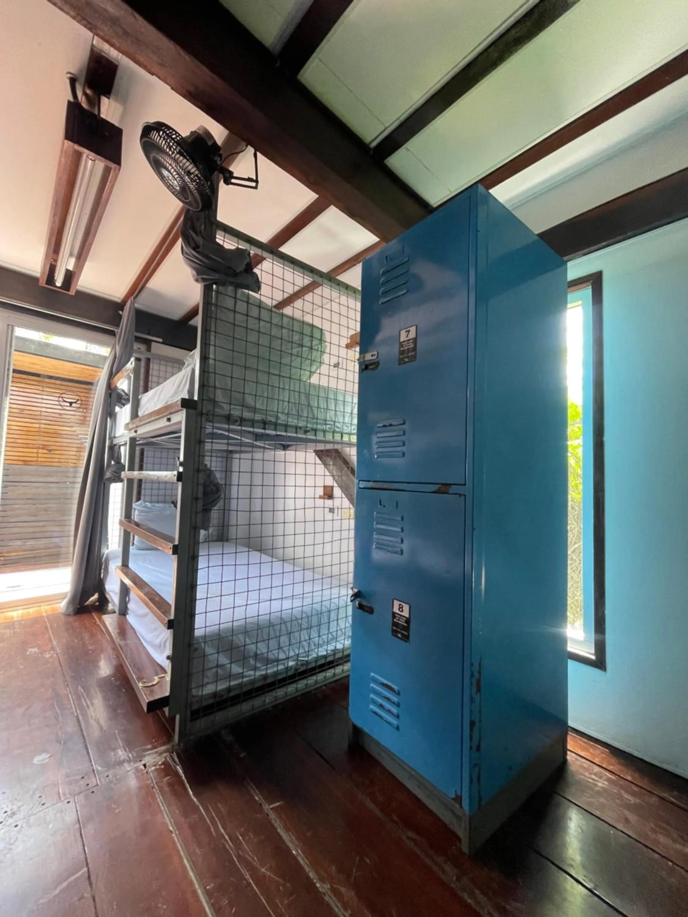 Bed in The Yak Lake House - Hostal Bacalar