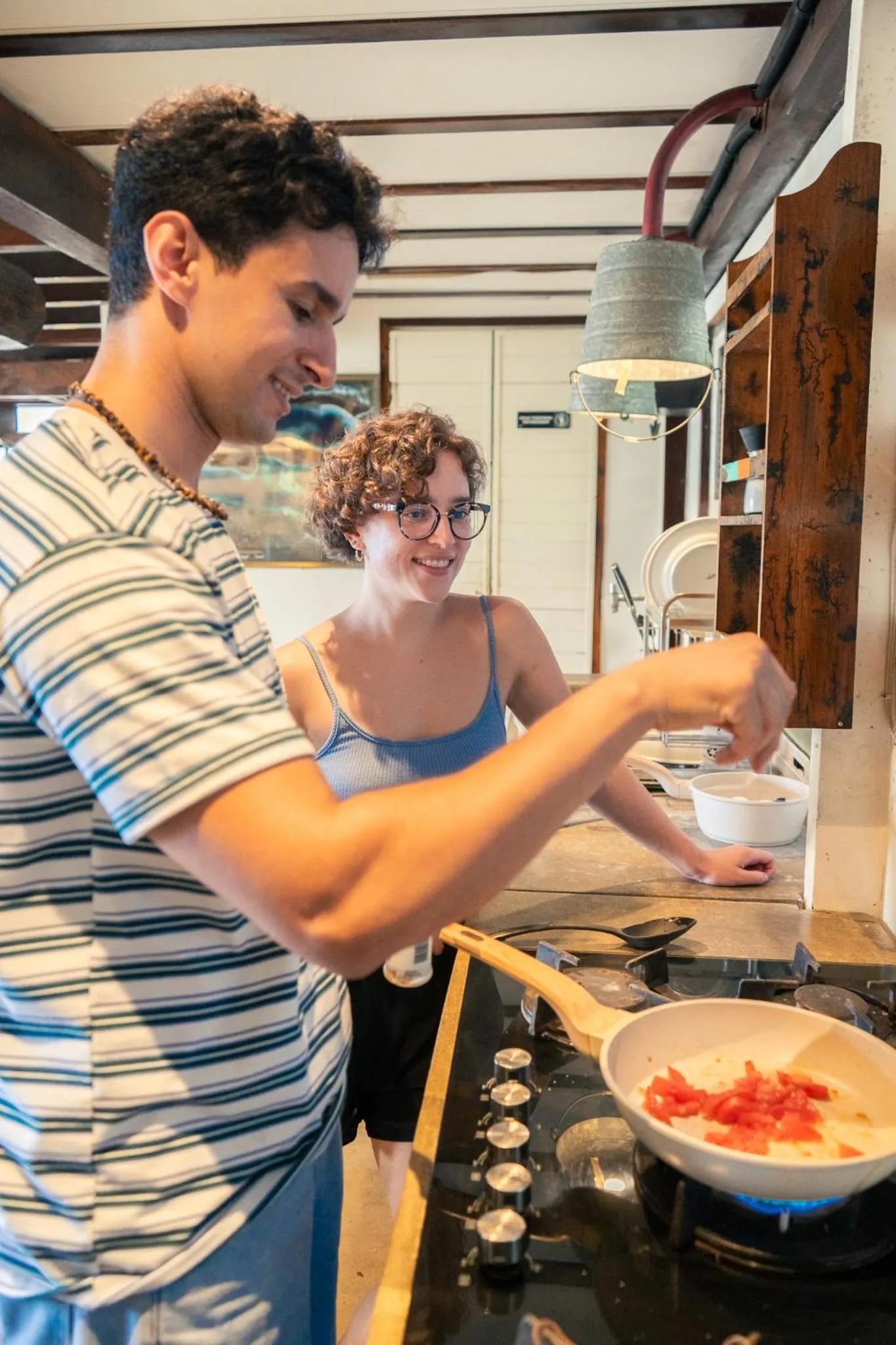 Food and drinks in The Yak Lake House - Hostal Bacalar