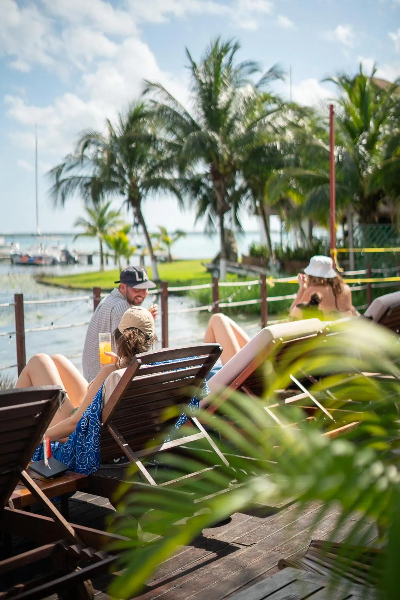 View (from property/room) in The Yak Lake House - Hostal Bacalar