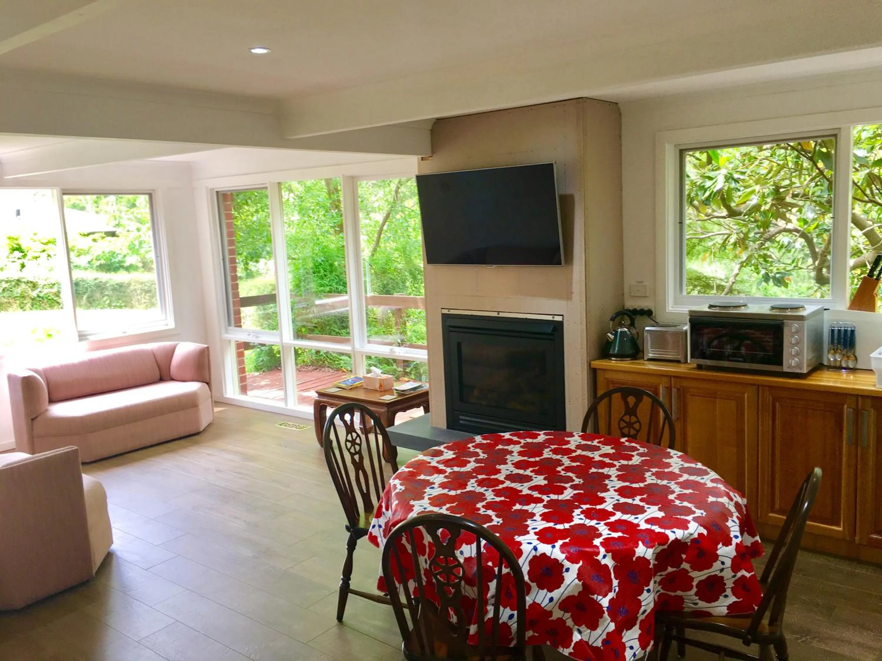 TV and multimedia in Wildwood Lodge