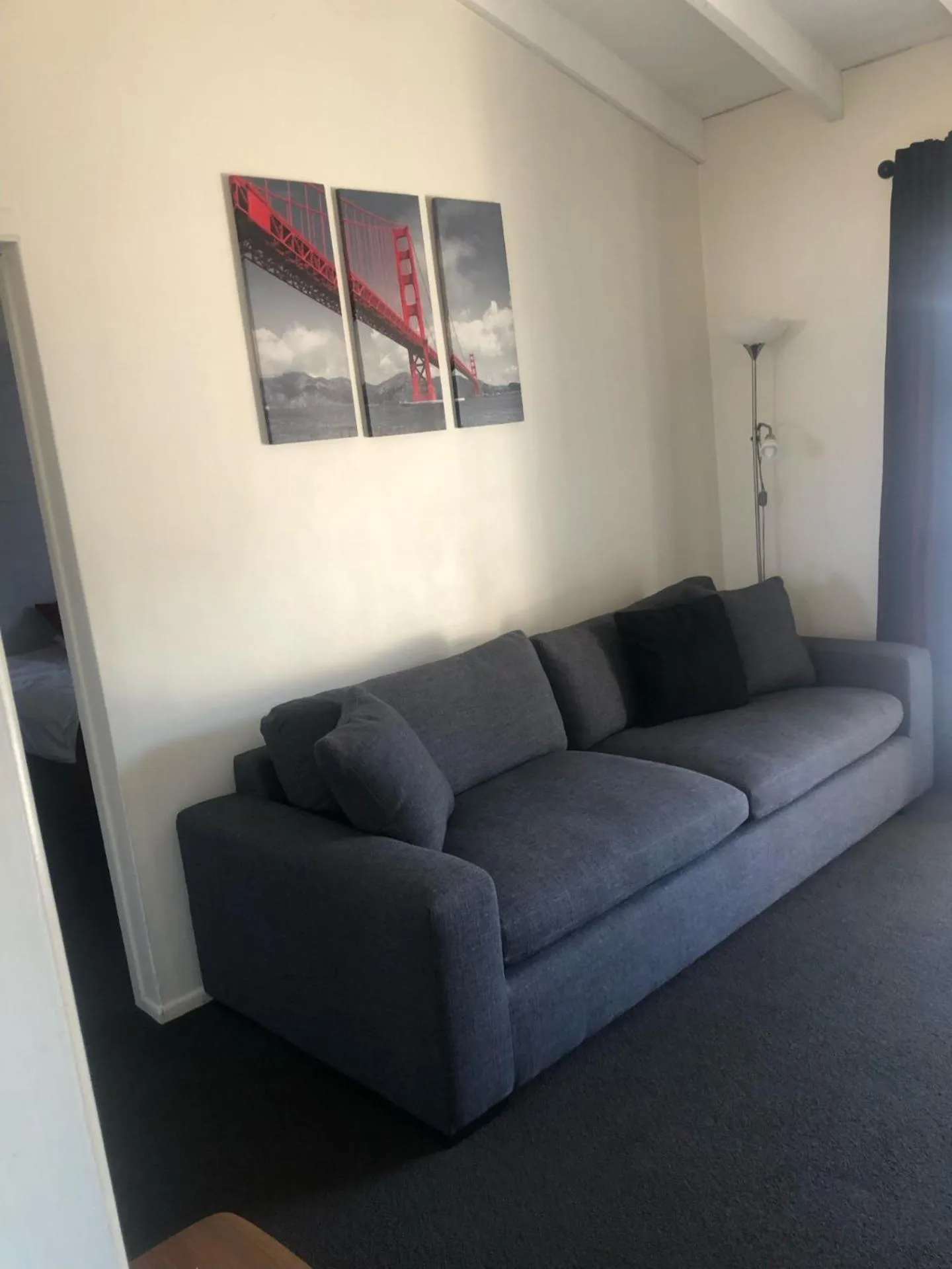 Living room in Rosetown Motel