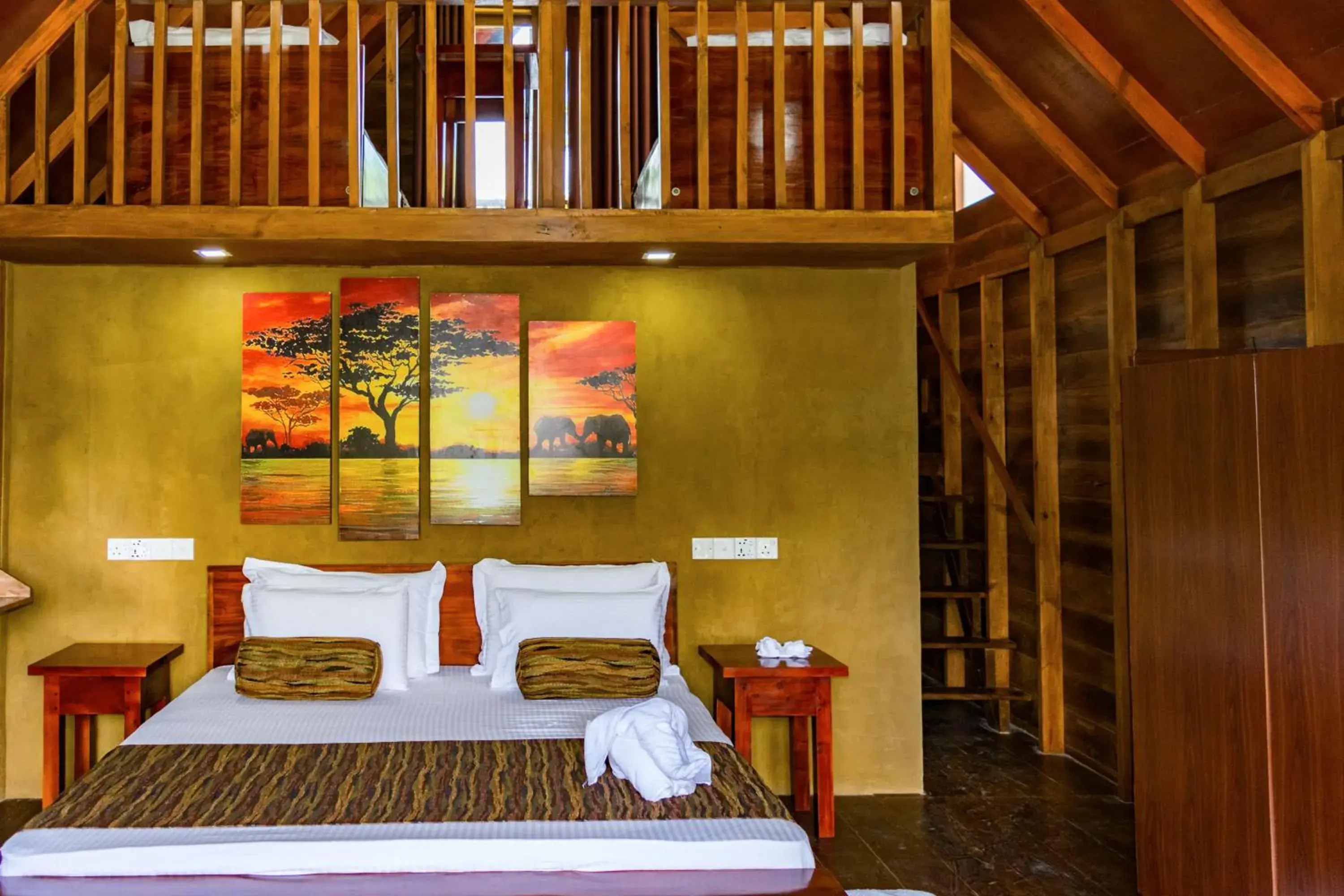 Bed in Kandy Cabana Bed in Kandy Cabana