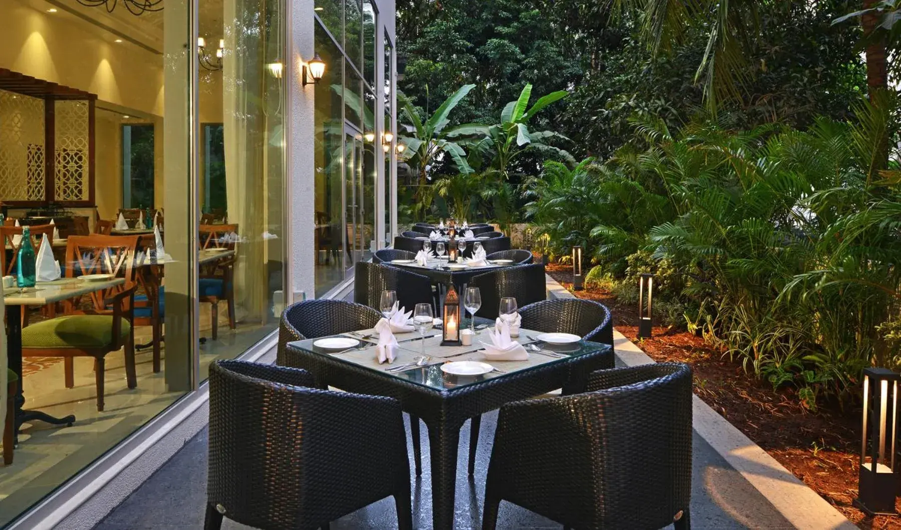 Garden view in Fortune Miramar, Goa - Member ITC Hotels' Group Garden view in Fortune Miramar, Goa - Member ITC Hotels' Group